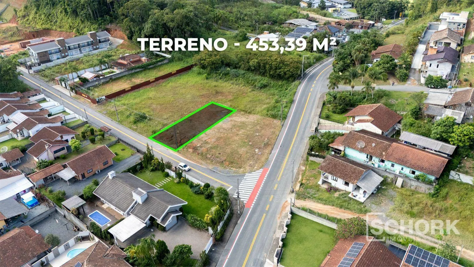 Terreno à venda, 453 m por R$ 477.000,00 - Centro - Pomerode/SC - foto 1