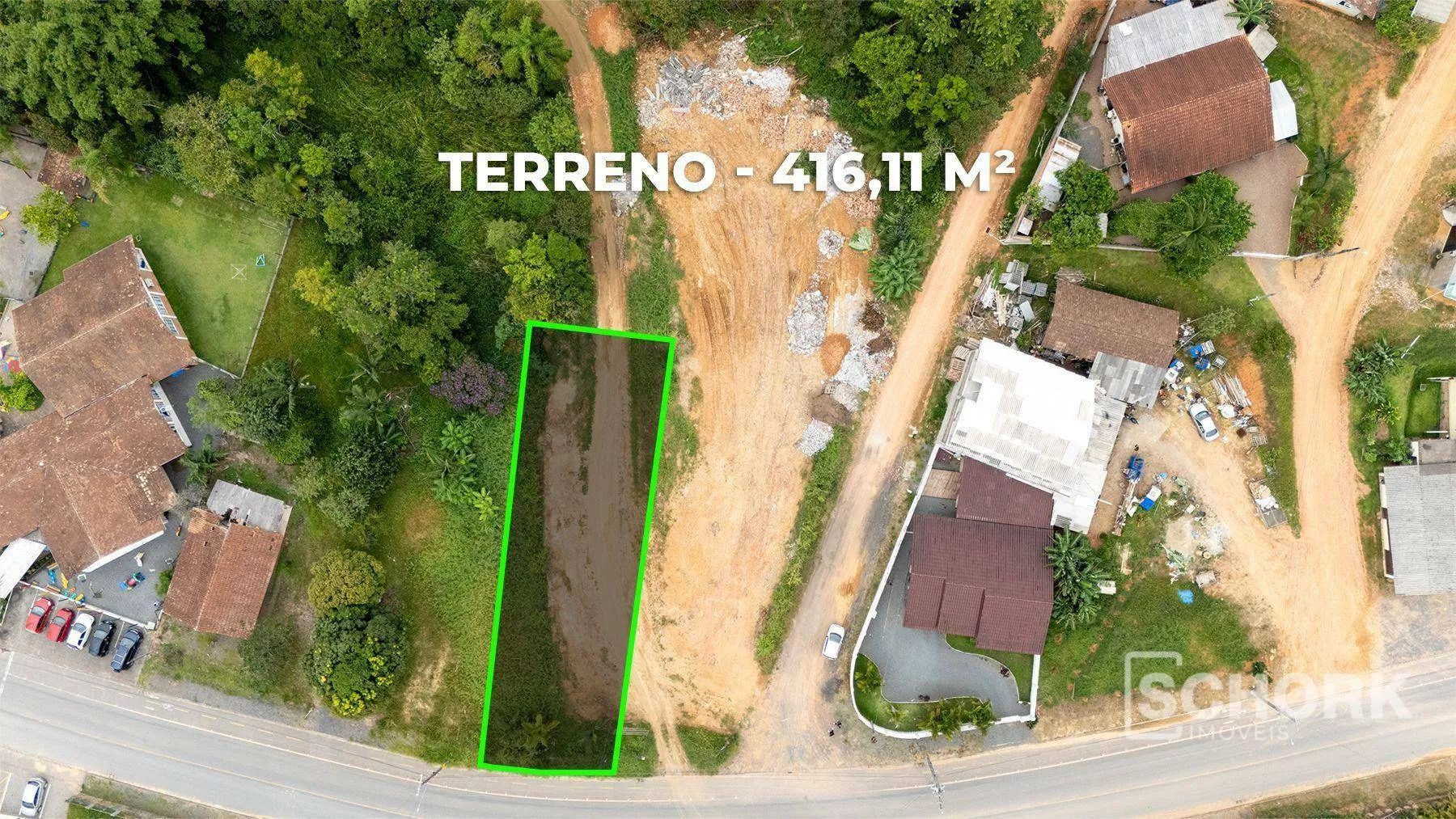 Terreno à venda, 416 m por R$ 250.000,00 - Tiroleses - Timbó/SC - foto 1