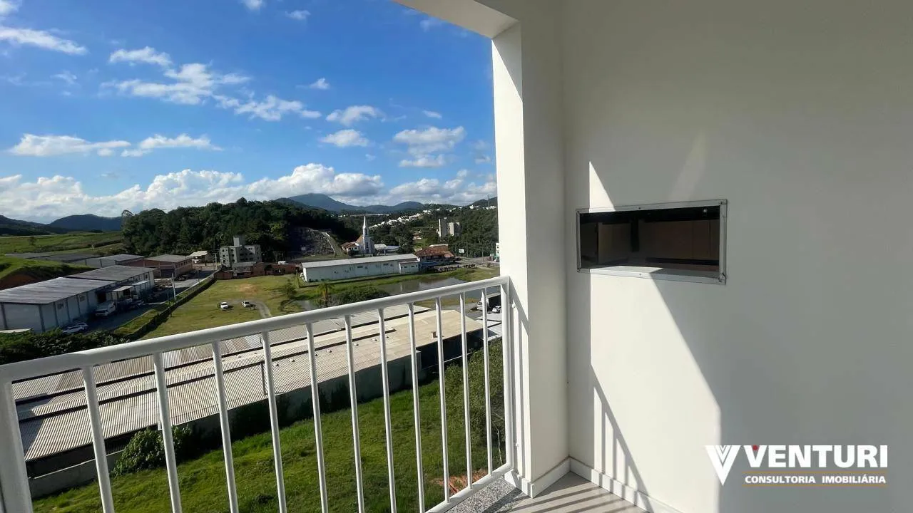 Apartamento com 2 dormitórios para alugar, 55 m por R$ 2.030,00/mês - Fortaleza Alta - Blumenau/SC — foto 3