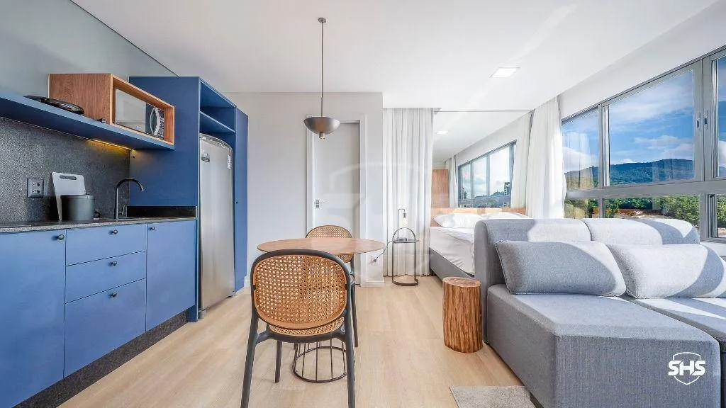 Apartamento com 1 dormitório, 27 m - venda por R$ 495.000,00 ou aluguel por R$ 2.850,00/mês - Velha - Blumenau/SC - foto 1