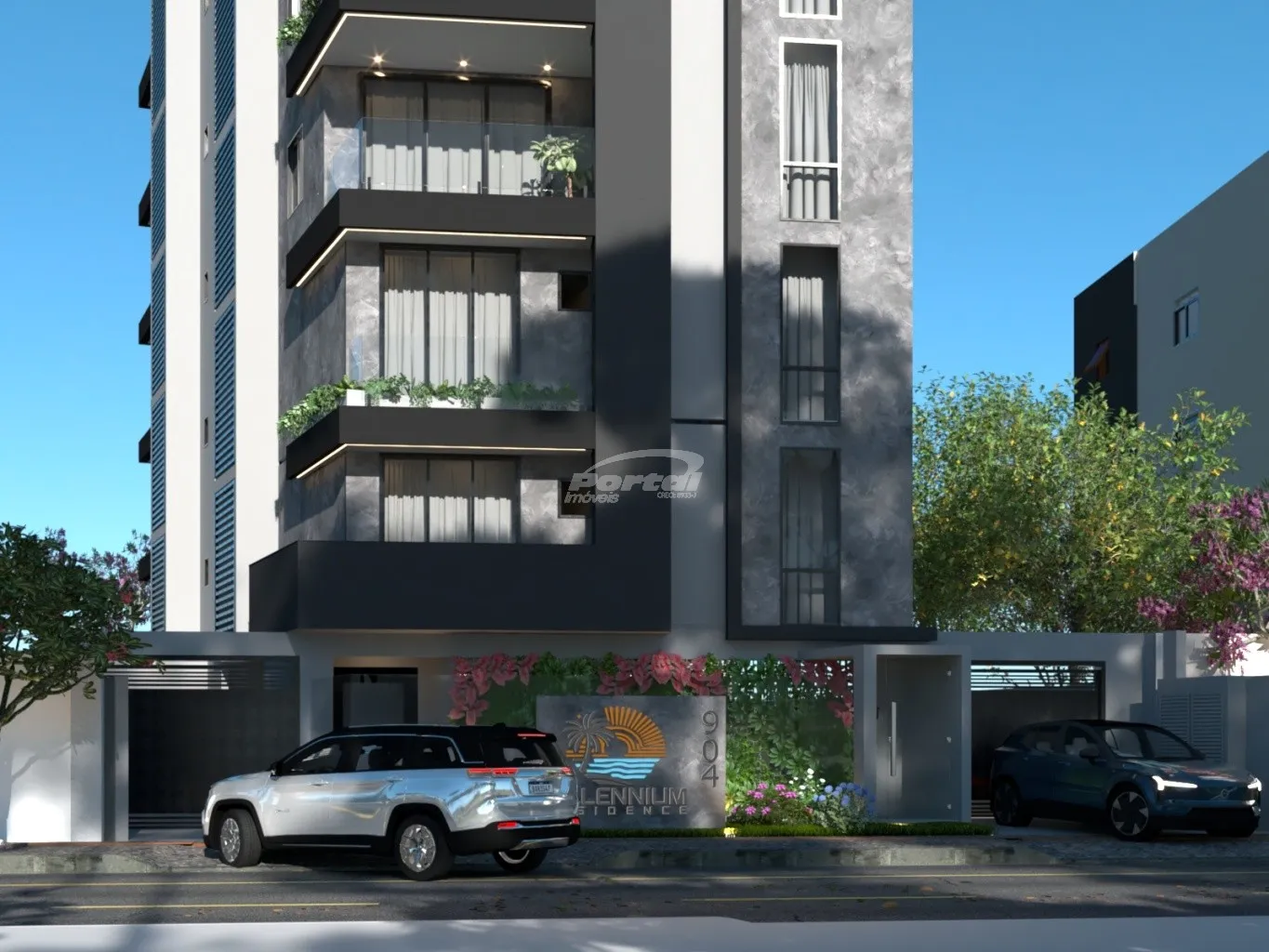 Apartamento no centro de Balneário Piçarras a apenas 300 metros da praia tipo compacto de luxo e apartamentos convencionais. — foto 2