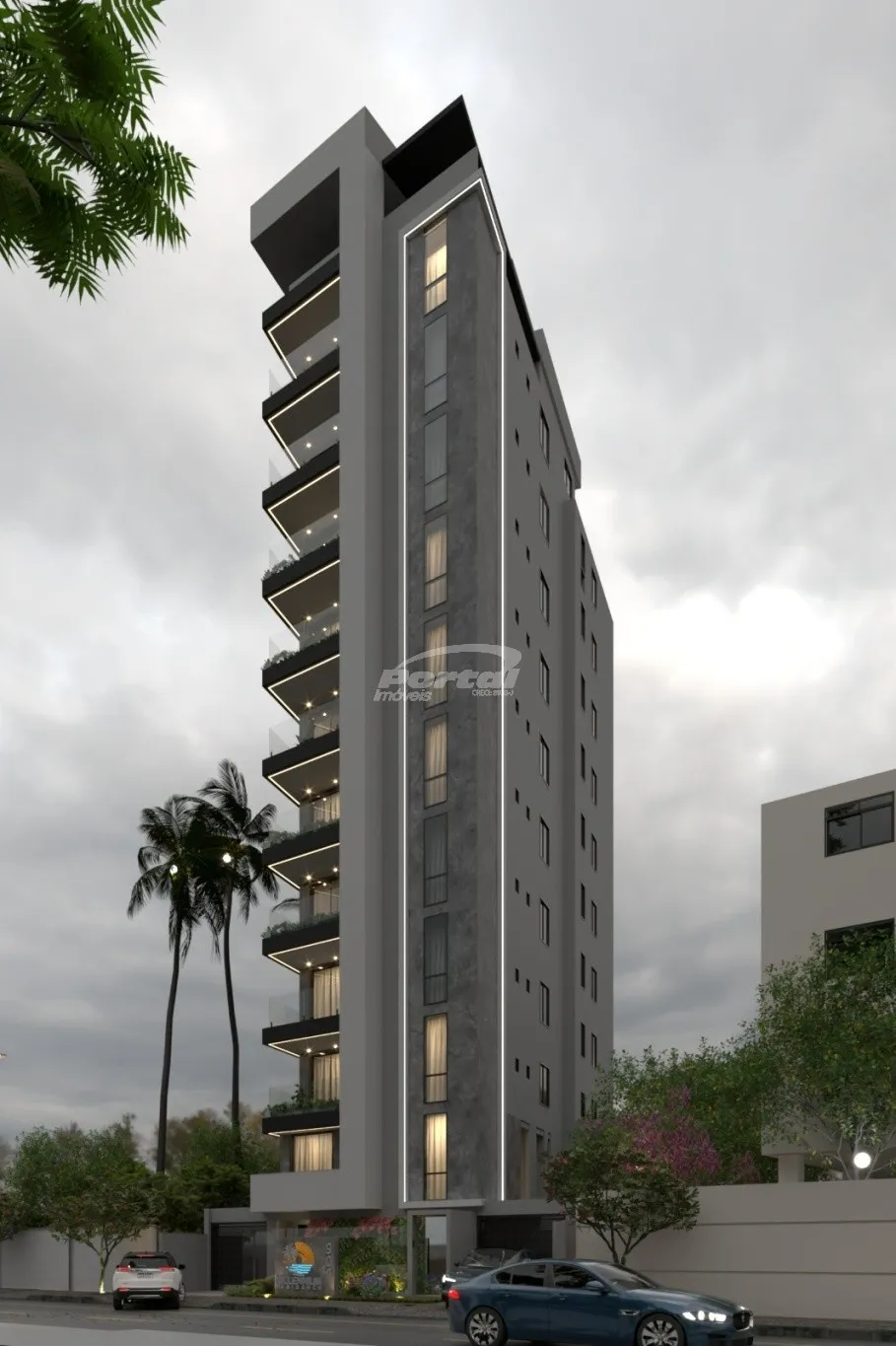 Apartamento no centro de Balneário Piçarras a apenas 300 metros da praia tipo compacto de luxo e apartamentos convencionais. — foto 3
