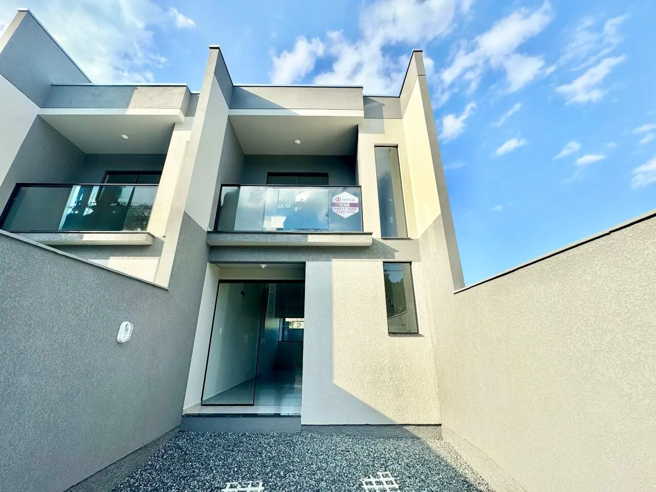 Sobrado novo na Velha Central com 2 dormitórios e ambientes integrados — foto 3