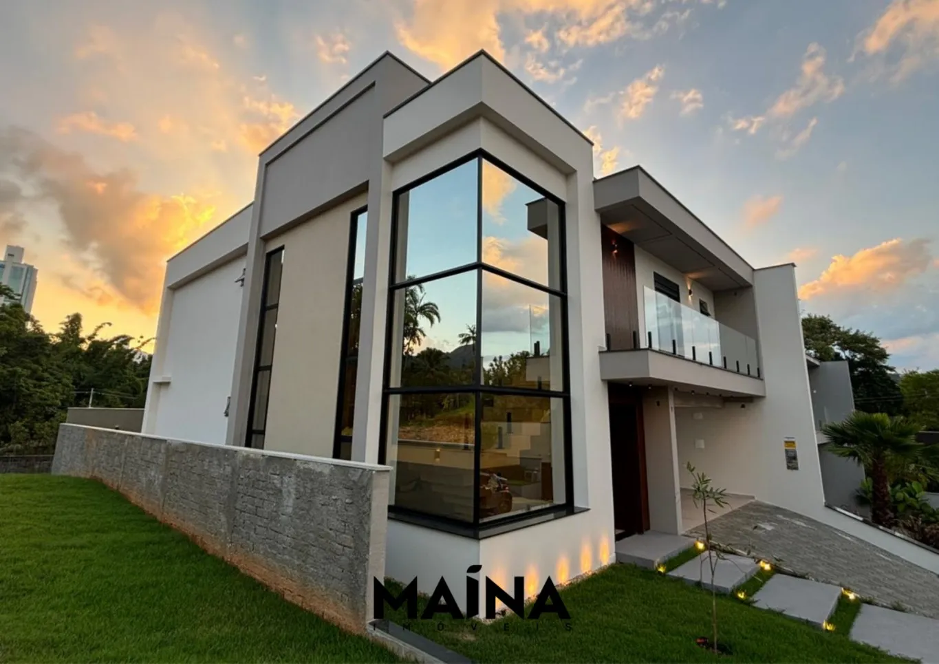 Sofisticação, tecnologia e conforto em um só lugar! Casa de alto padrão no Condomínio Parque Bella Cittá - Blumenau — foto 2