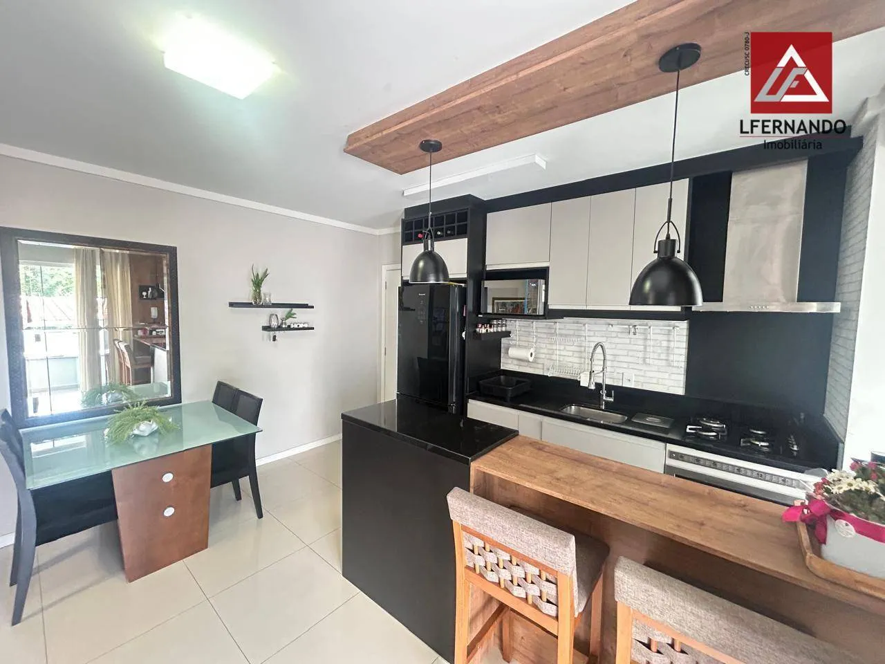 Apartamento com 2 dormitórios para alugar, 65 m - Velha - Blumenau/SC — foto 2