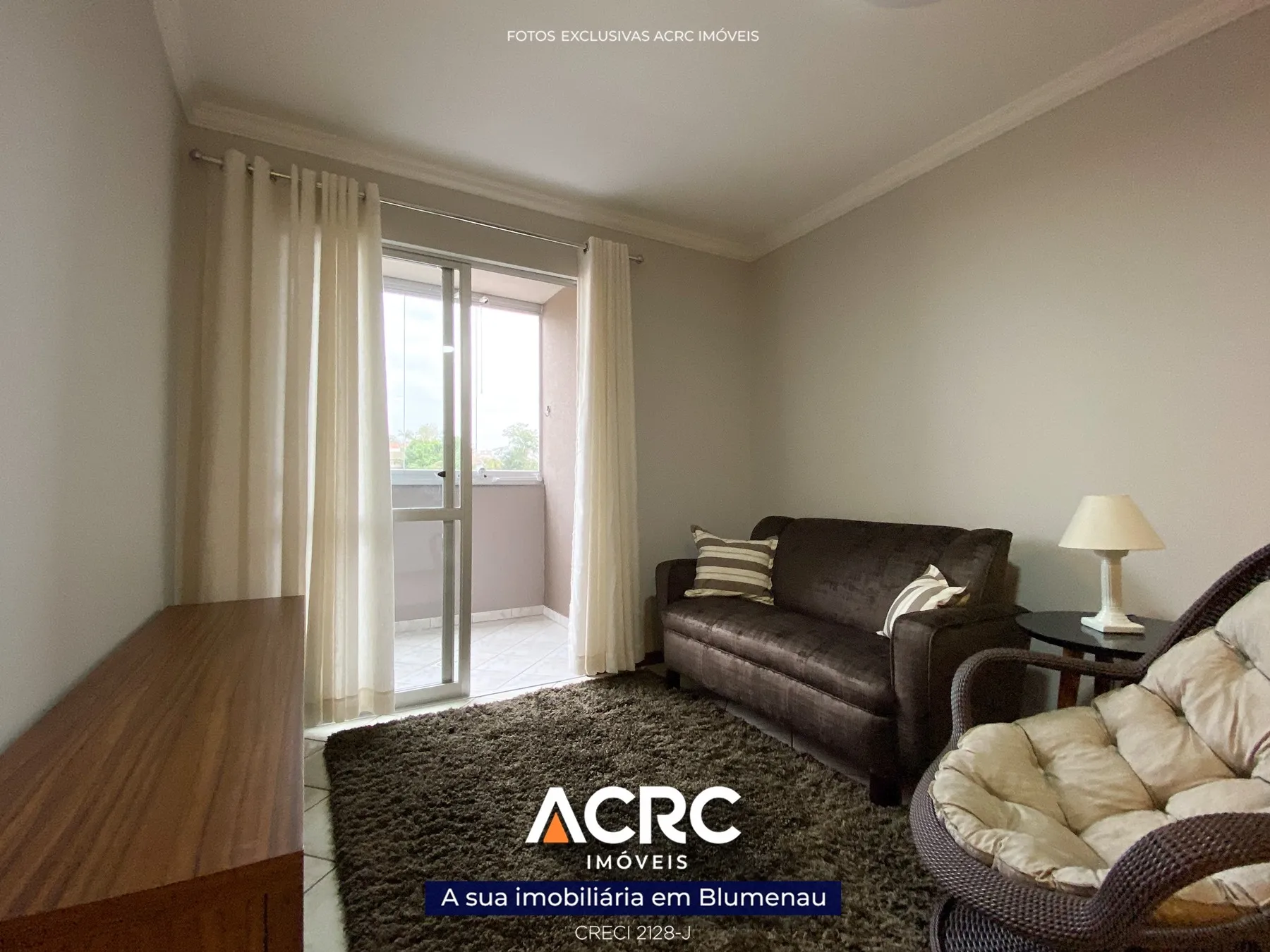 ACRC Imóveis - AP10210 - Apartamento para Locação no Bairro Vila Nova em Blumenau — foto 4