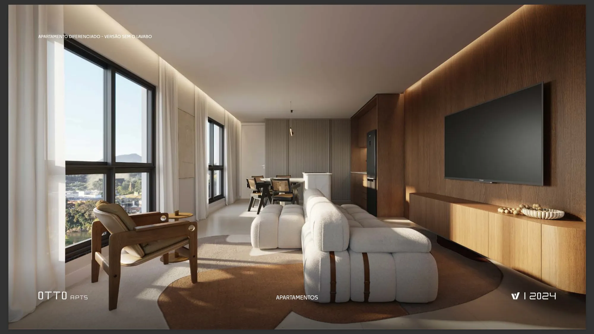 ACRC Imóveis - Apartamento com 02 suítes para Venda no Bairro Itoupava Seca — foto 5