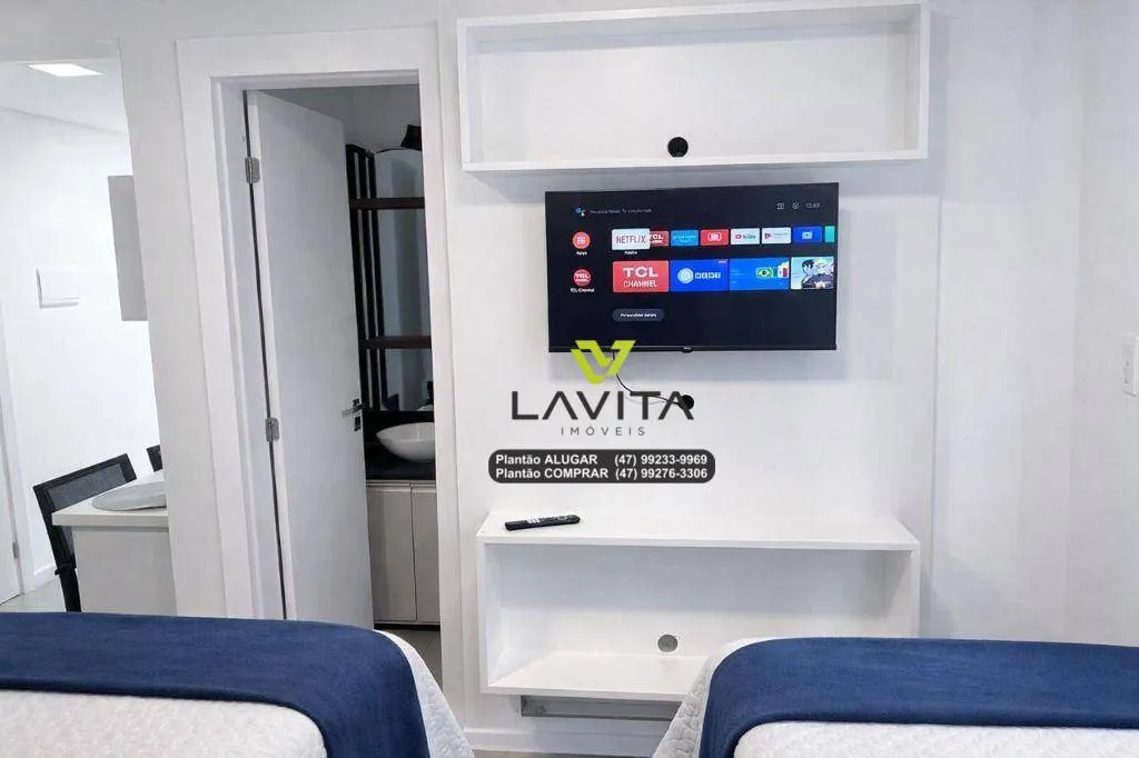 Apartamento Studio, TOTALMENTE MOBILIADO -próximo a Vila Germânica e ao supermercado Angeloni - Bairro da Velha - Blumenau(SC) — foto 4