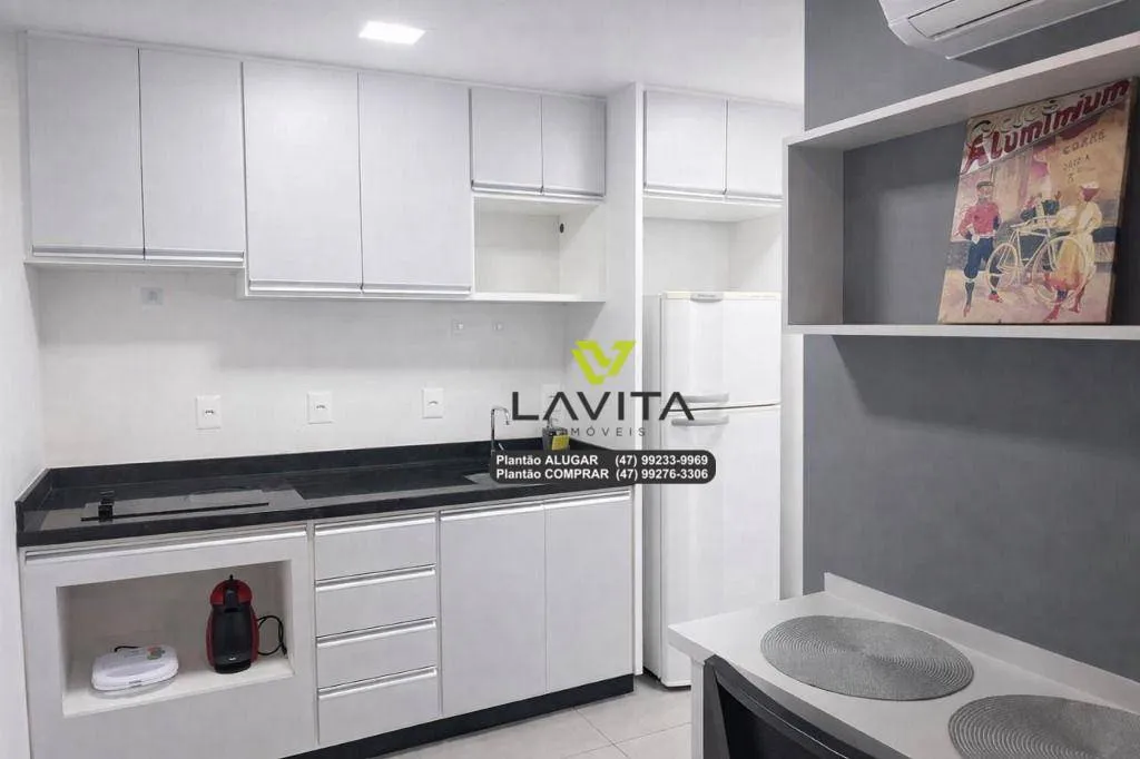 Apartamento Studio, TOTALMENTE MOBILIADO -próximo a Vila Germânica e ao supermercado Angeloni - Bairro da Velha - Blumenau(SC) - foto 1