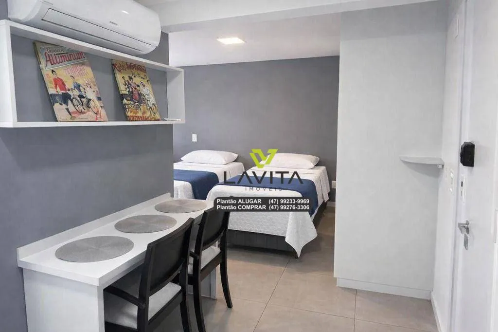 Apartamento Studio, TOTALMENTE MOBILIADO -próximo a Vila Germânica e ao supermercado Angeloni - Bairro da Velha - Blumenau(SC) — foto 6