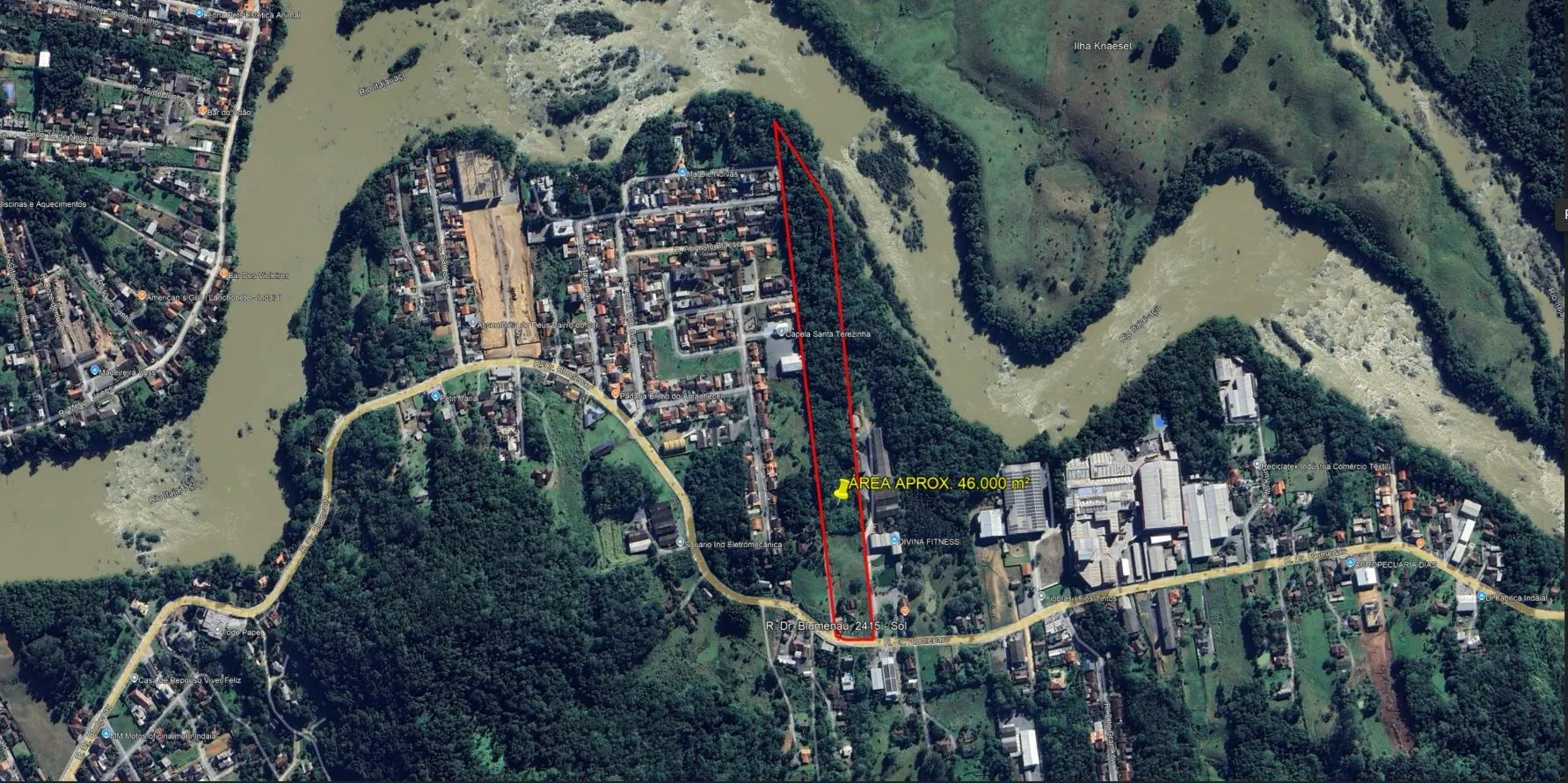 Terreno 46 mil m | Alto Potencial Residencial e Industrial - foto 1