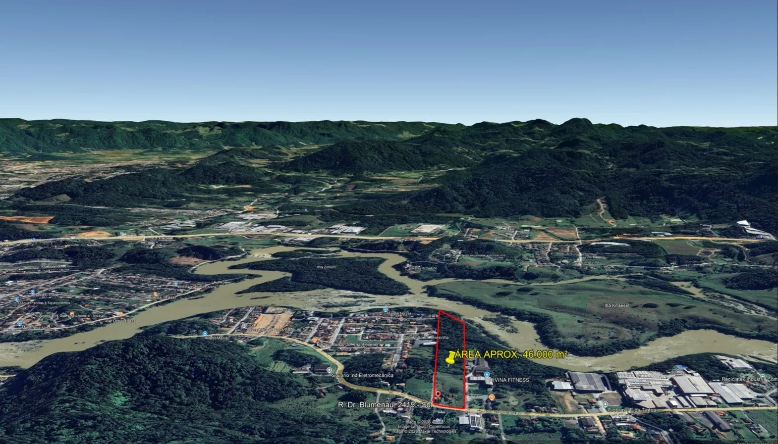 Terreno 46 mil m | Alto Potencial Residencial e Industrial — foto 4