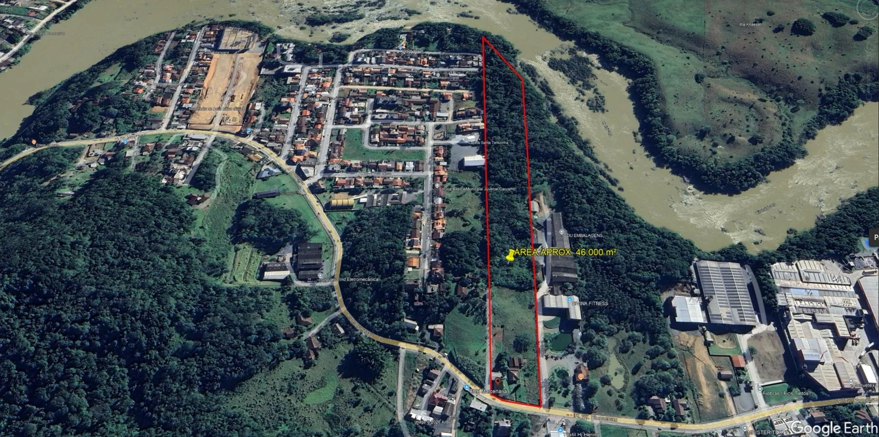 Terreno 46 mil m | Alto Potencial Residencial e Industrial — foto 6