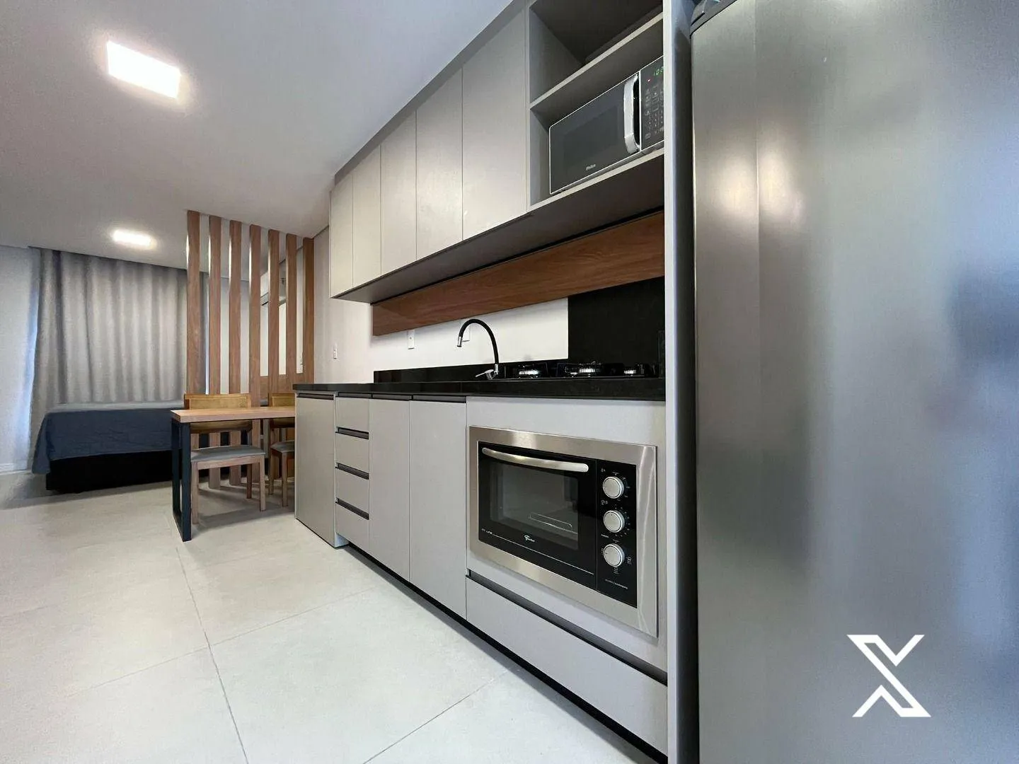 Apartamento com 1 dormitório para alugar, 34 m por R$ 2.700/mês - Centro (Blumenau) - Blumenau/SC — foto 4