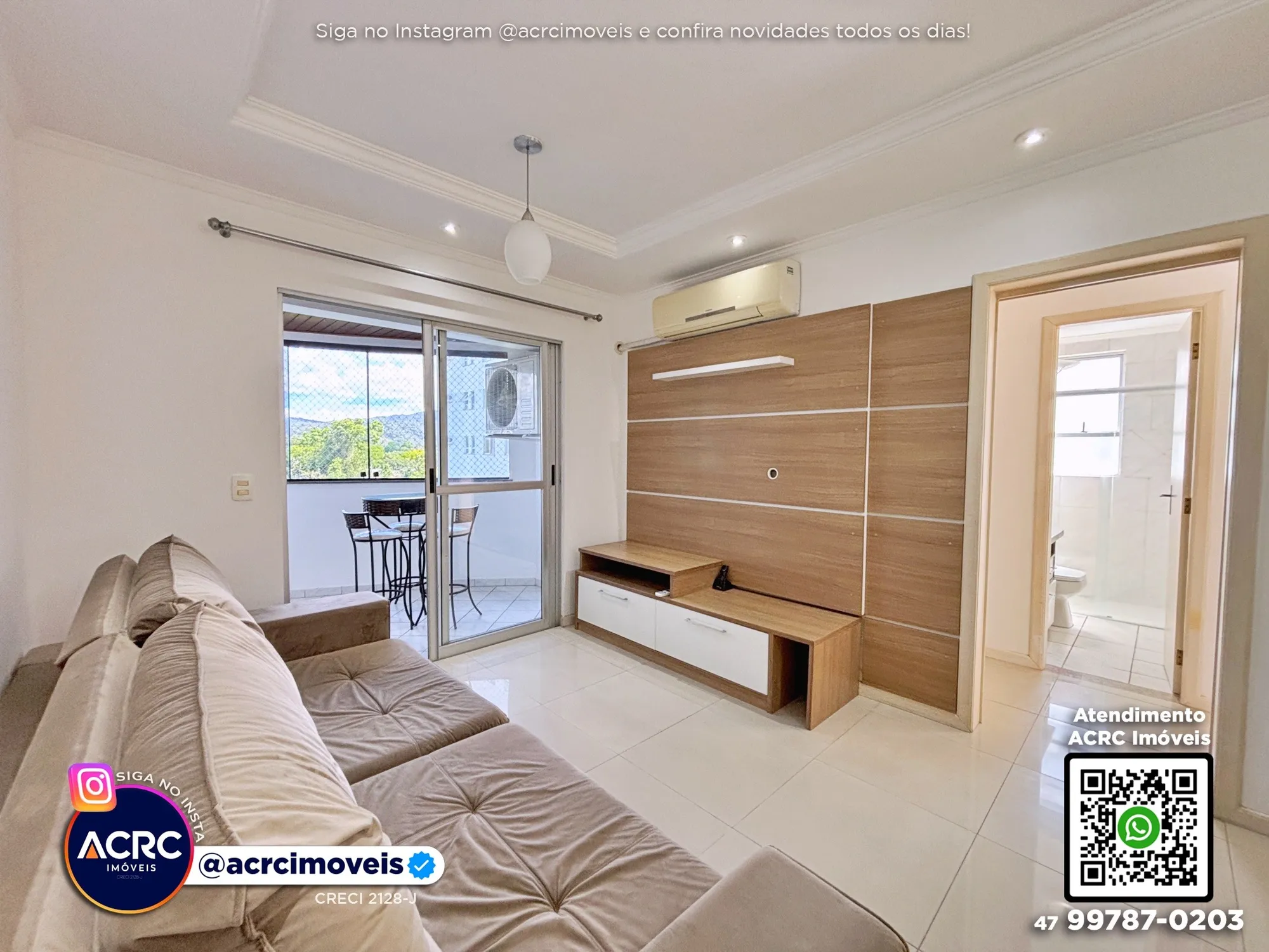 ACRC Imóveis - AP09528 - Apartamento para Locação no Bairro Vila Nova em Blumenau — foto 3
