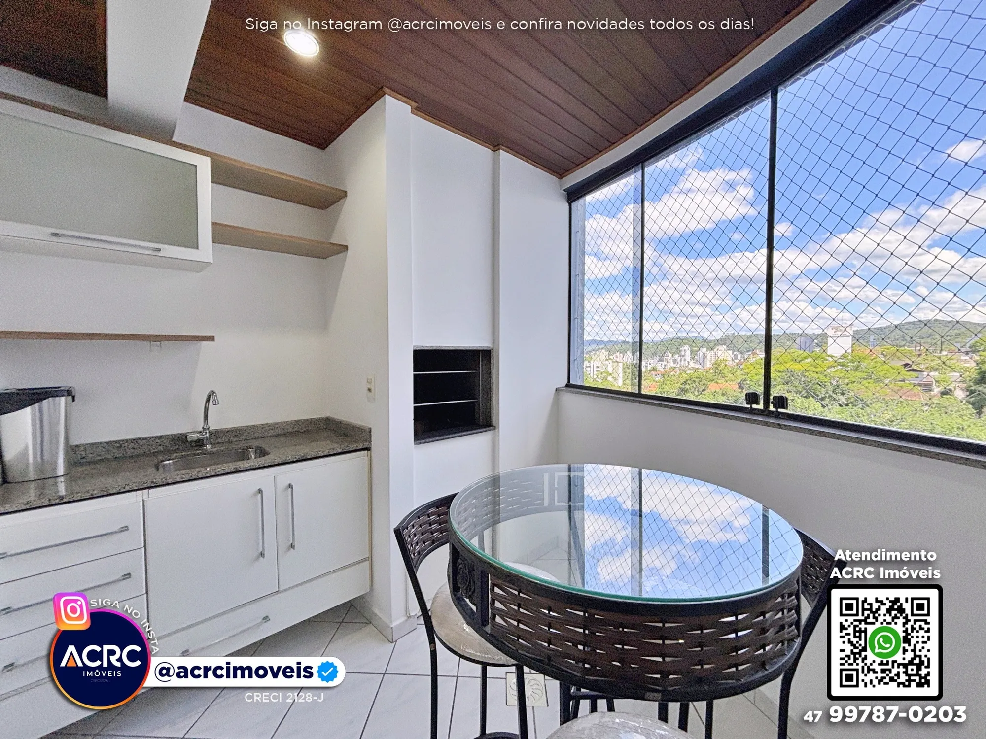 ACRC Imóveis - AP09528 - Apartamento para Locação no Bairro Vila Nova em Blumenau — foto 5