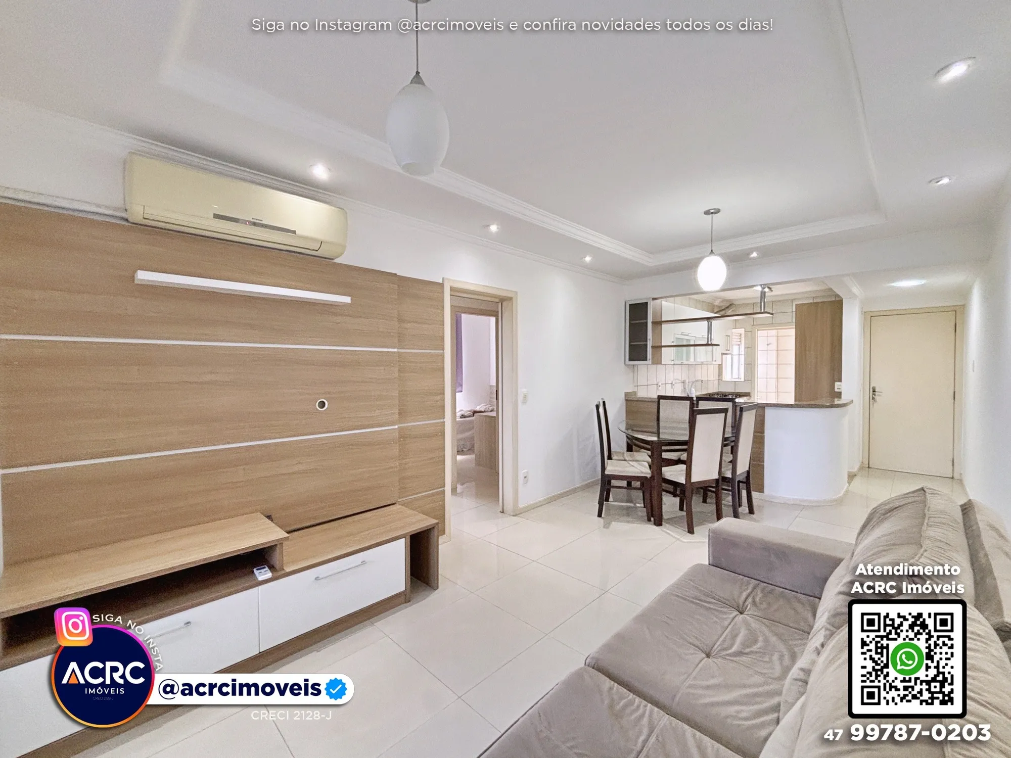 ACRC Imóveis - AP09528 - Apartamento para Locação no Bairro Vila Nova em Blumenau — foto 6