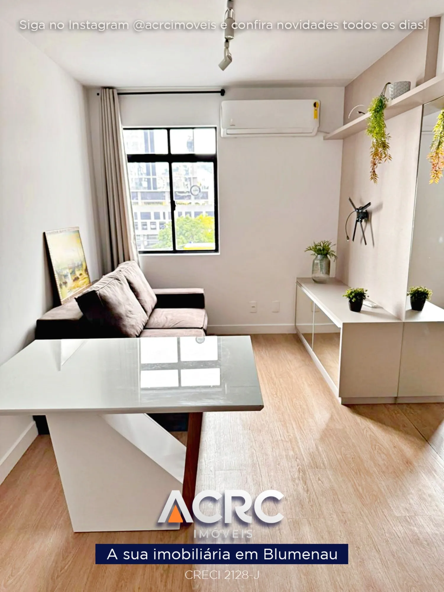 ACRC Imóveis - AP10214 - Apartamento para Locação no Centro de Blumenau — foto 3