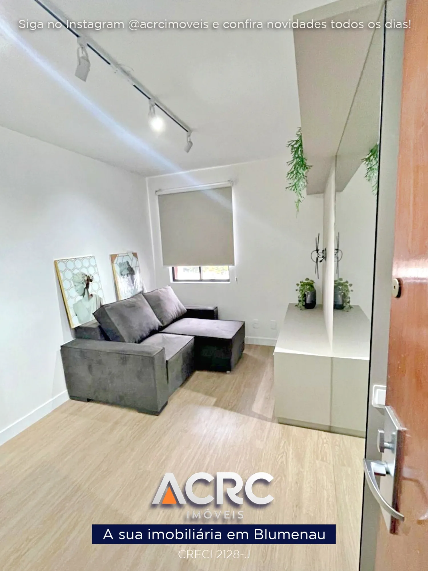 ACRC Imóveis - AP10214 - Apartamento para Locação no Centro de Blumenau — foto 5