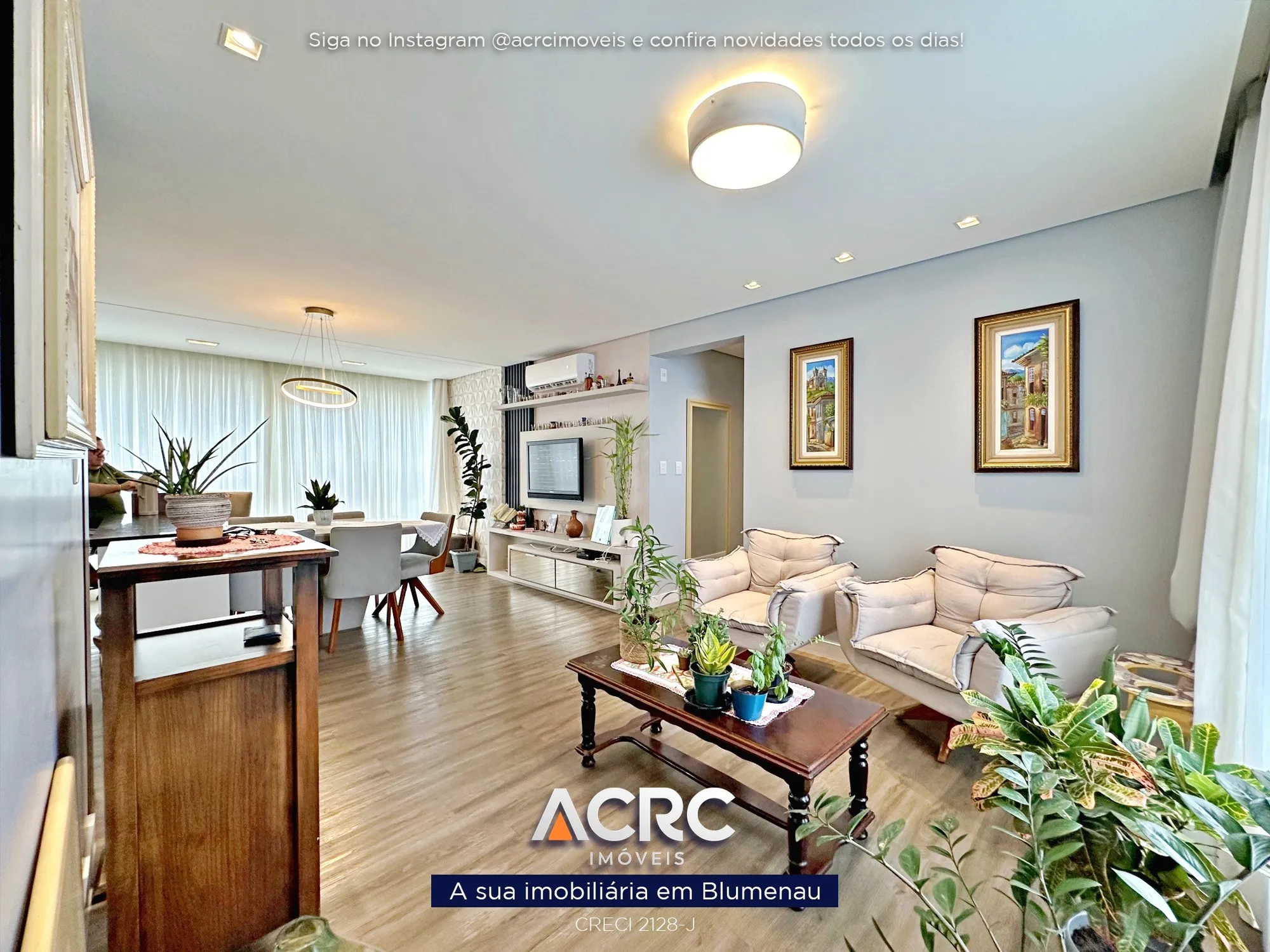ACRC Imóveis - AP10213 - Apartamento a Venda no Bairro Velha em Blumenau — foto 4