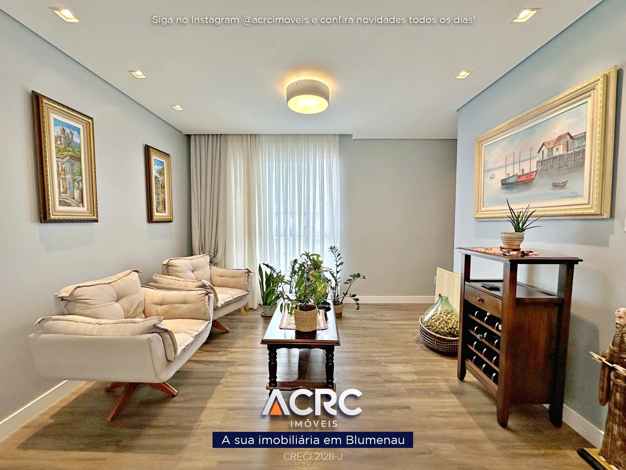 ACRC Imóveis - AP10213 - Apartamento a Venda no Bairro Velha em Blumenau — foto 5