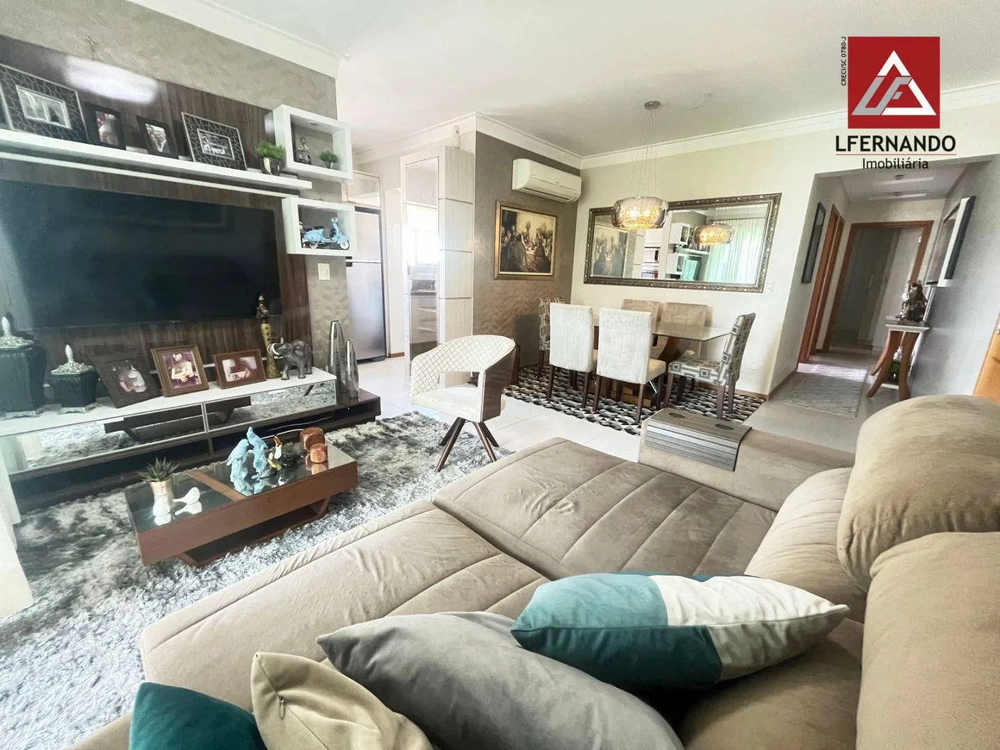 Apartamento mobiliado com 2 dormitórios, sendo 1 suíte à venda, 87 m por R$ 680.000 - Escola Agrícola - Blumenau/SC - foto 1