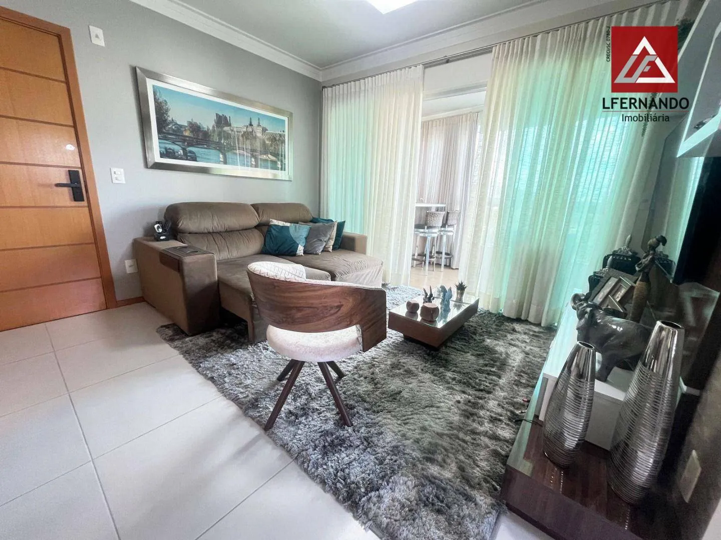 Apartamento mobiliado com 2 dormitórios, sendo 1 suíte à venda, 87 m por R$ 680.000 - Escola Agrícola - Blumenau/SC — foto 3
