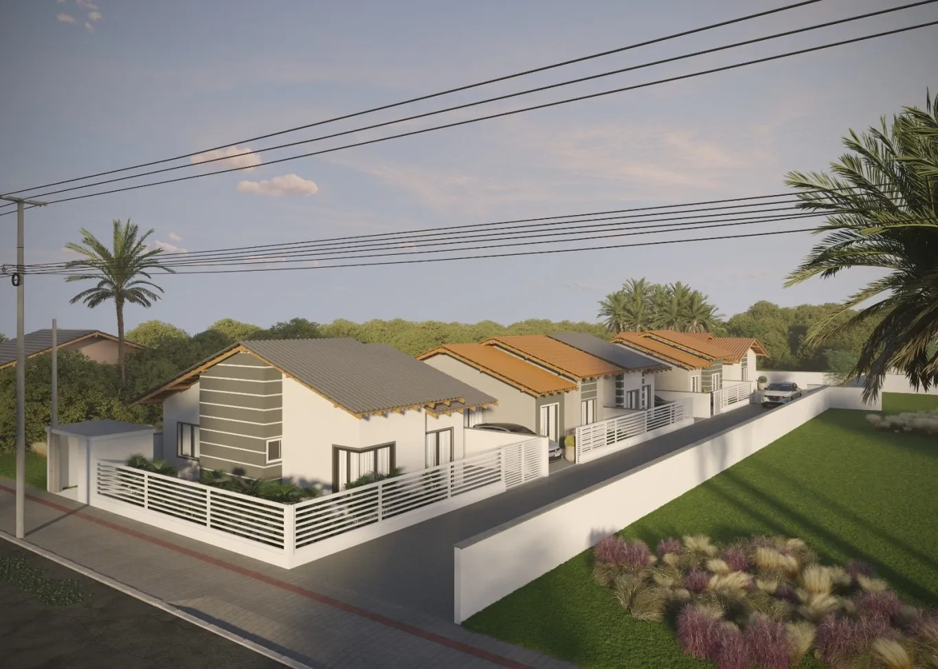 Casas com 2 quartos à venda no Bairro Pomeranos em Timbó - Residencial Catarine - foto 1