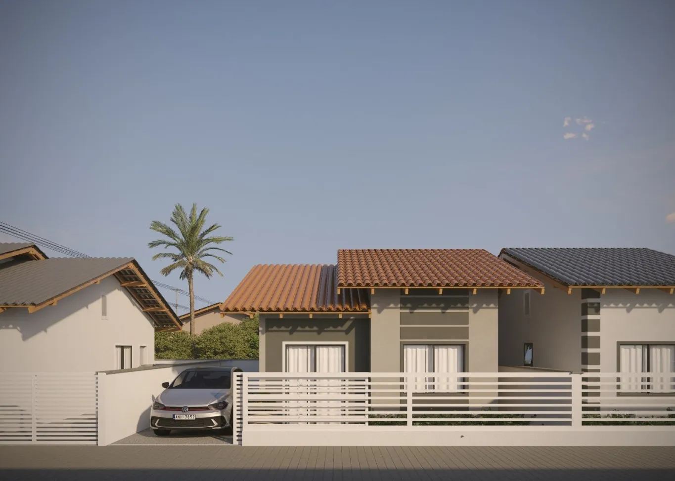 Casas com 2 quartos à venda no Bairro Pomeranos em Timbó - Residencial Catarine — foto 3