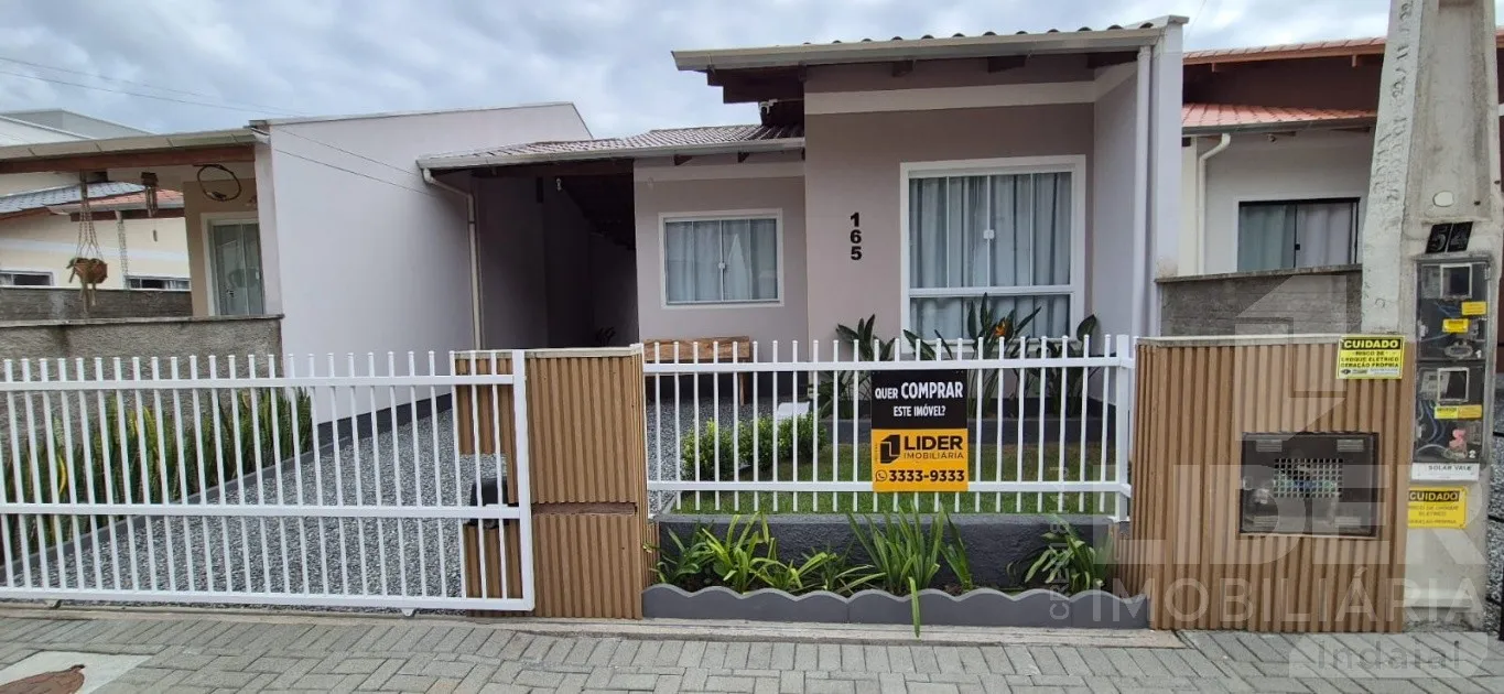 Casa com 92,10m em um terreno de 180,00m no Bairro Ribeirão das Pedras em Indaial/SC - foto 1