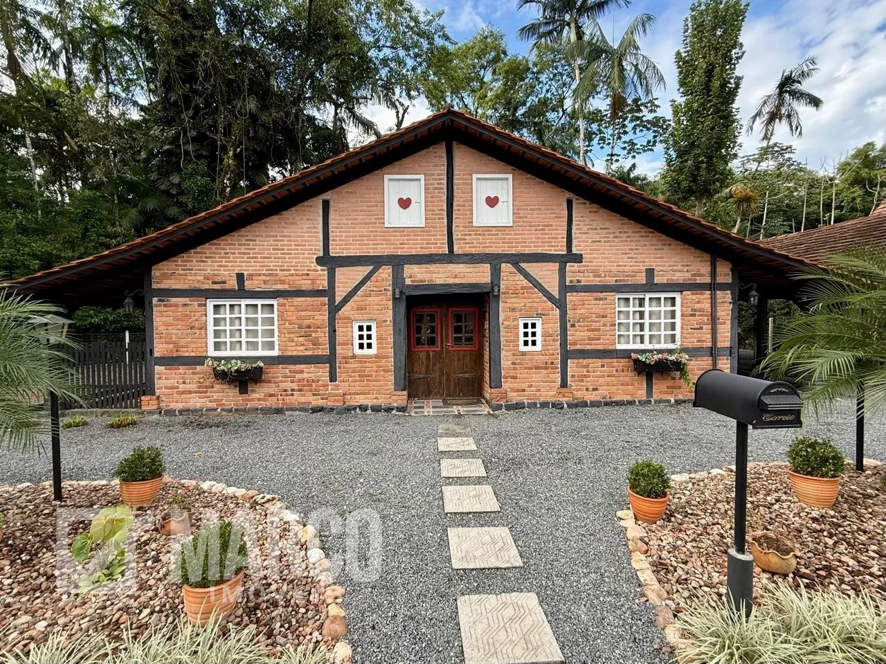 Pousada com 3 Casas Enxaimel em Pomerode/SC - foto 1