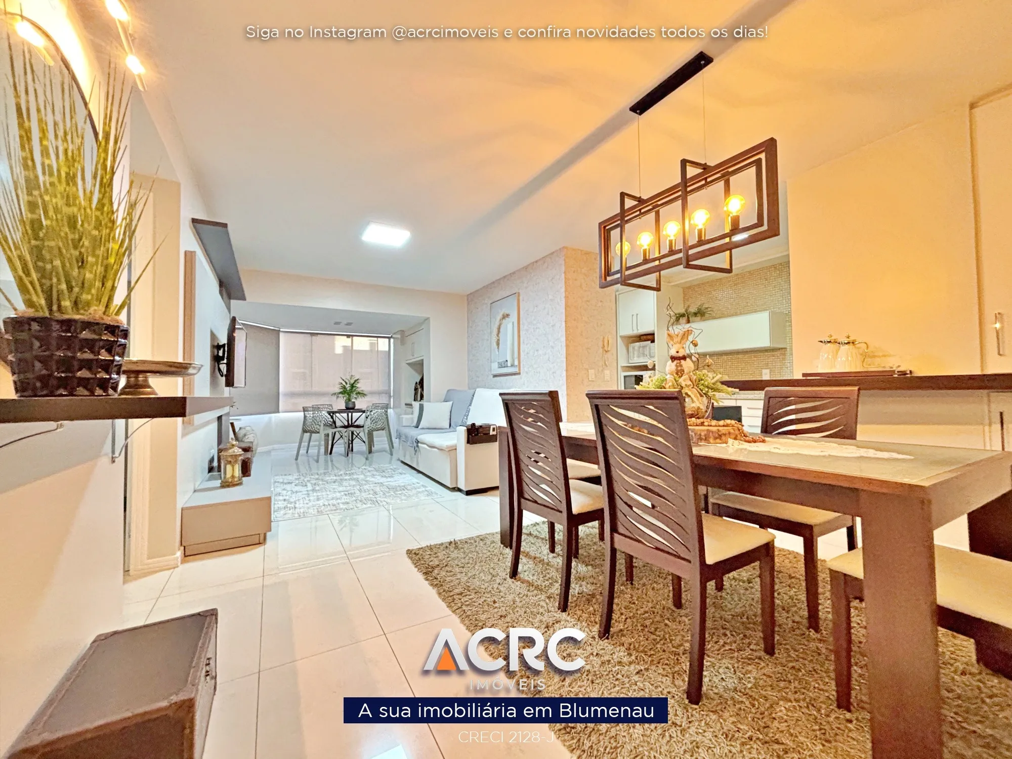 ACRC Imóveis - AP10221 - Apartamento a Venda no Bairro Vila Nova em Blumenau — foto 2