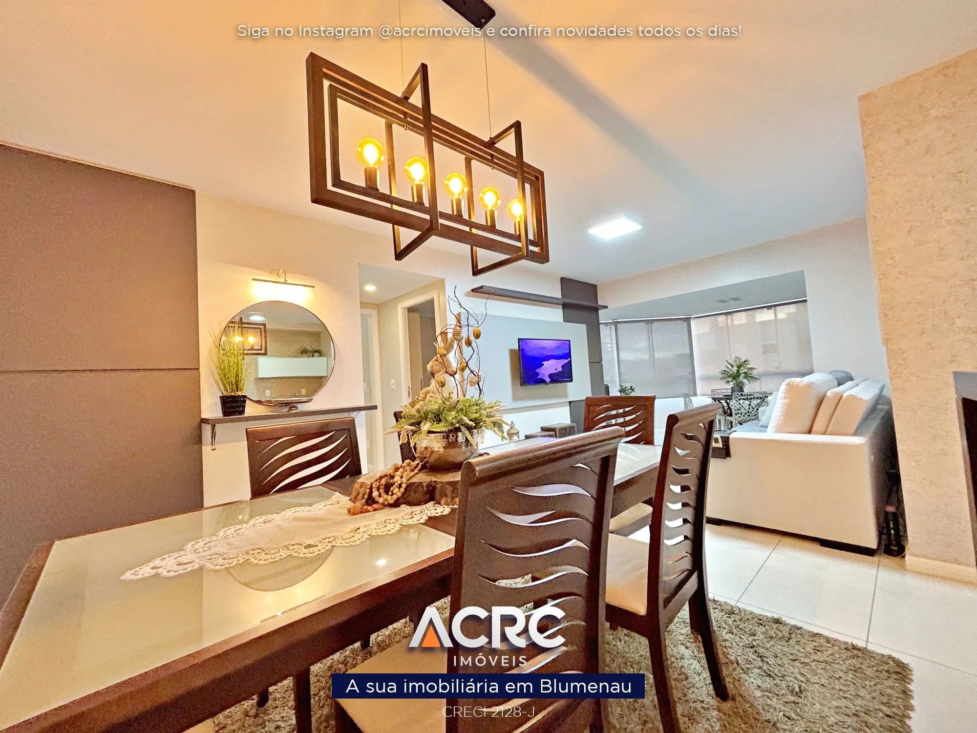 ACRC Imóveis - AP10221 - Apartamento a Venda no Bairro Vila Nova em Blumenau — foto 3