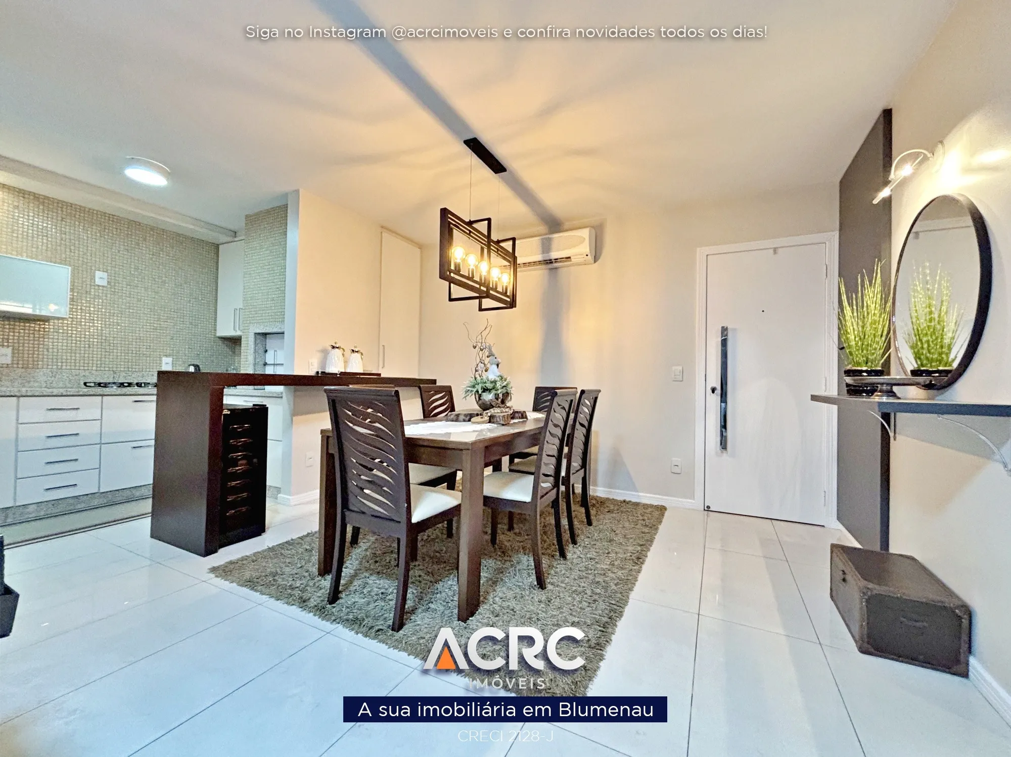 ACRC Imóveis - AP10221 - Apartamento a Venda no Bairro Vila Nova em Blumenau — foto 4