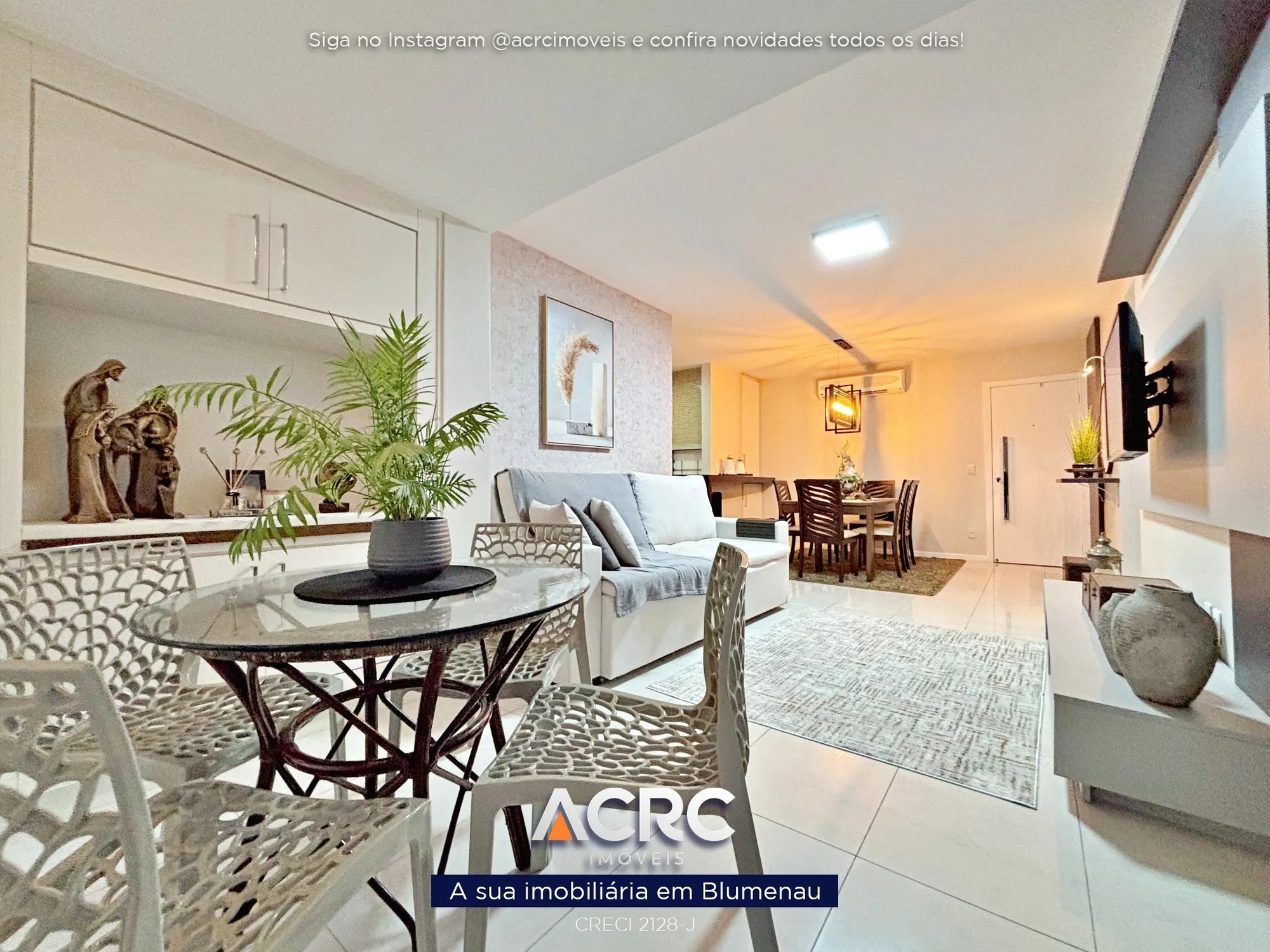 ACRC Imóveis - AP10221 - Apartamento a Venda no Bairro Vila Nova em Blumenau — foto 6