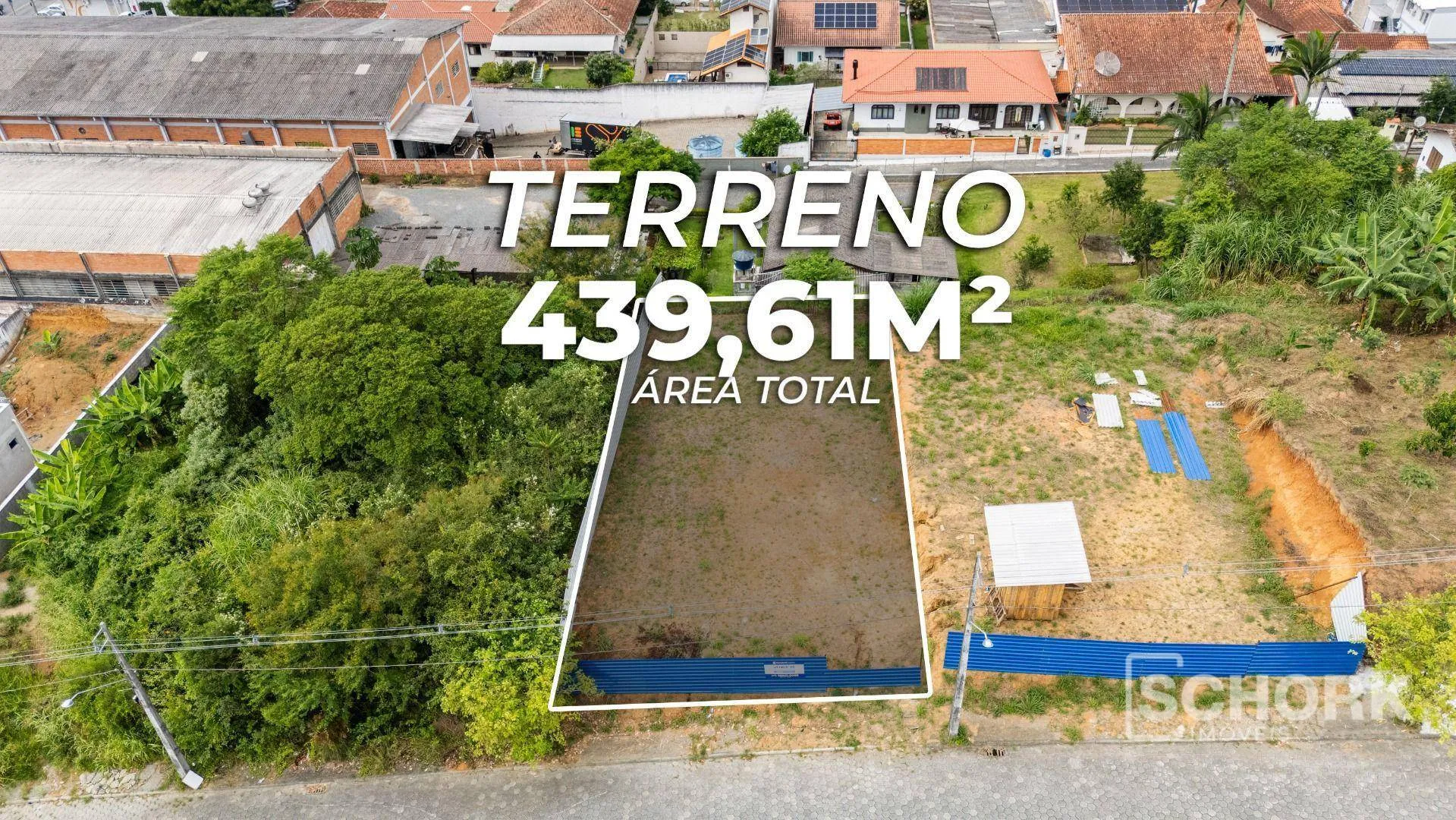 Terreno à venda, 439 m por R$ 620.000,00 - Escola Agrícola - Blumenau/SC - foto 1