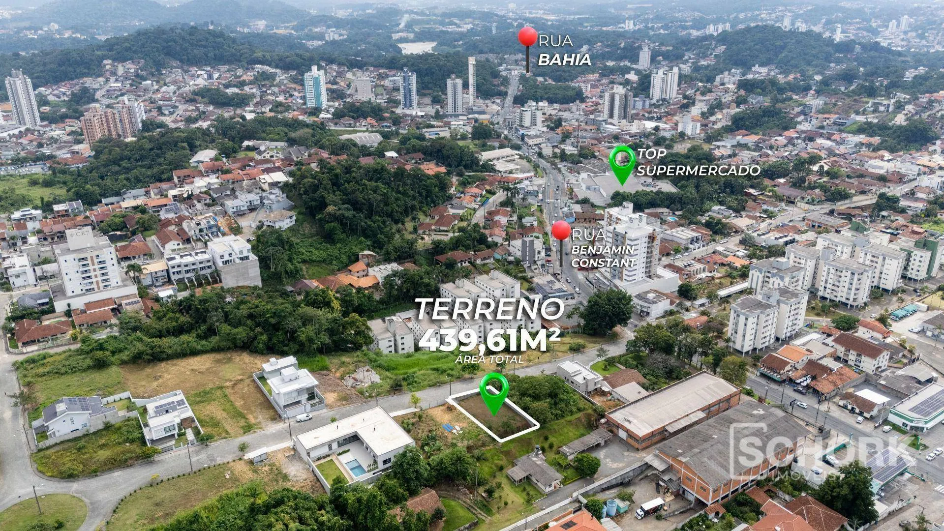 Terreno à venda, 439 m por R$ 620.000,00 - Escola Agrícola - Blumenau/SC — foto 5
