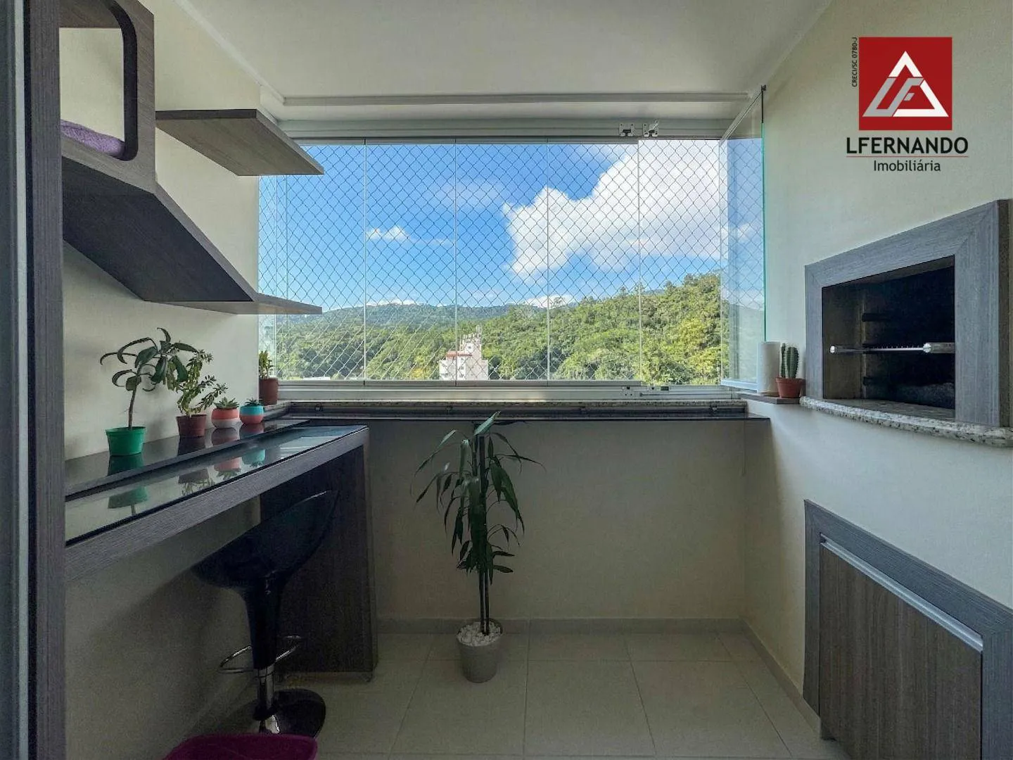 Apartamento mobiliado com 2 dormitórios, sendo 1 suíte à venda, 73 m por R$ 499.000 - Velha - Blumenau/SC — foto 5