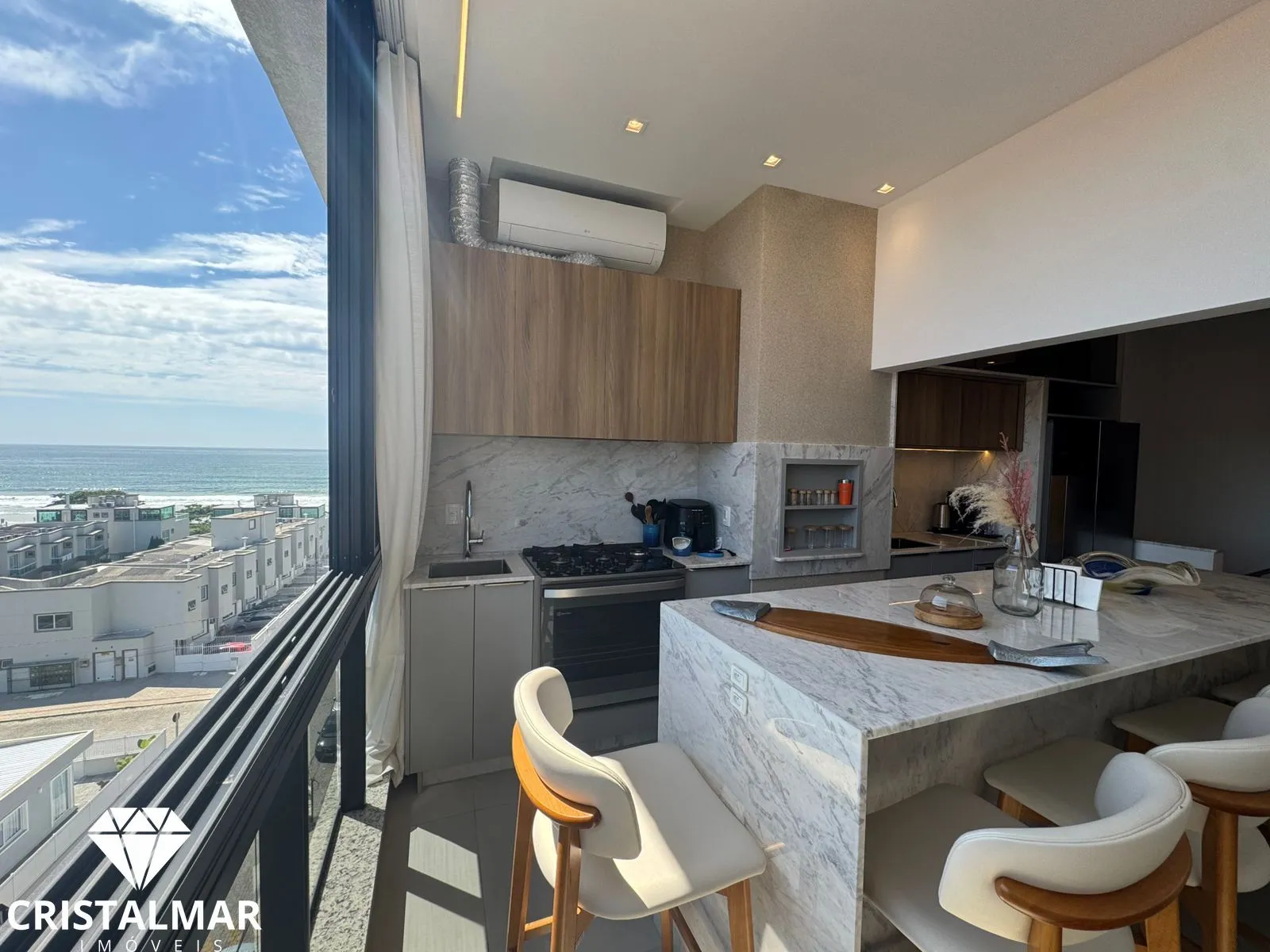 Cobertura Duplex luxo 3 suítes vista mar Canto Grande - foto 1