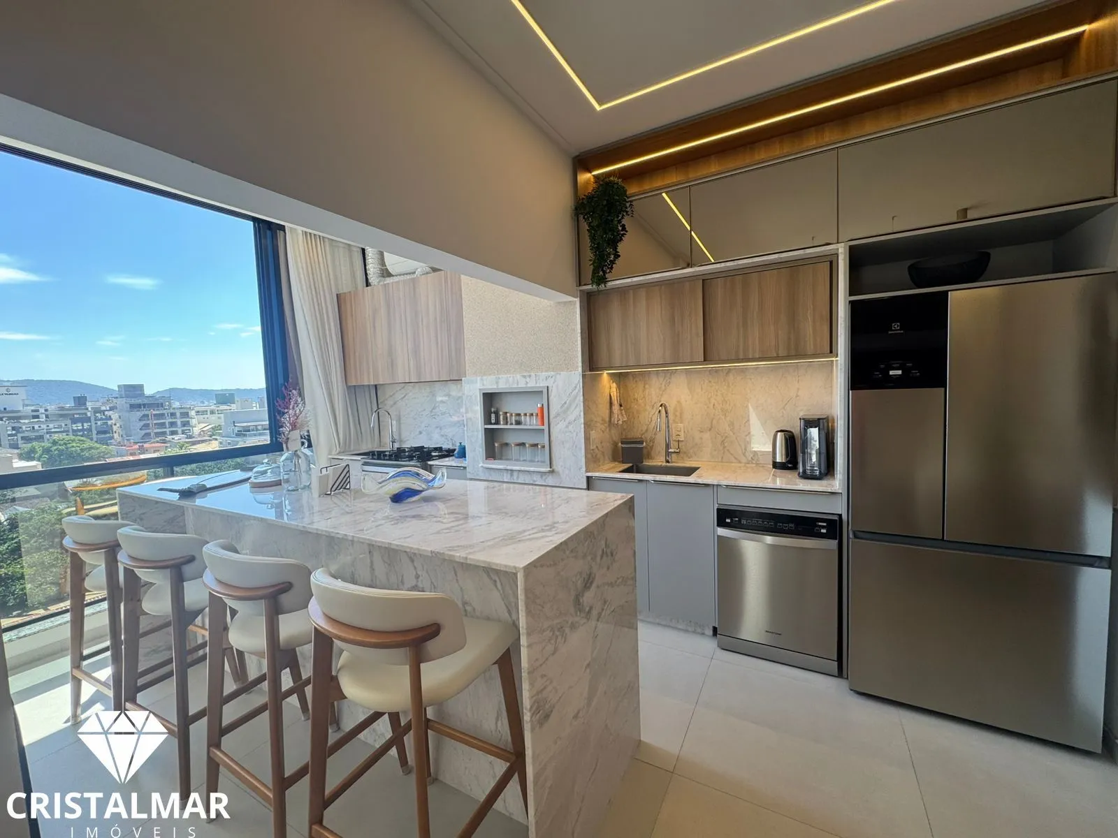 Cobertura Duplex luxo 3 suítes vista mar Canto Grande — foto 6