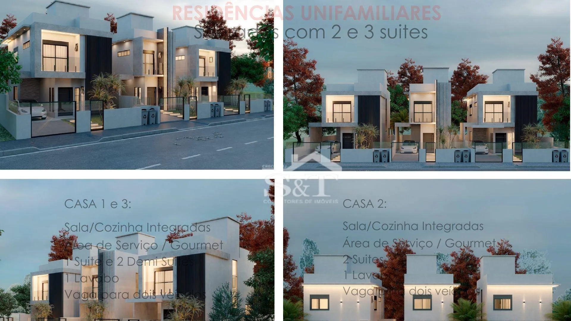 Sobrado com 3 dormitórios à venda, 108 m por R$ 858.212,00 - Ponta das Canas - Florianópolis/SC - foto 1