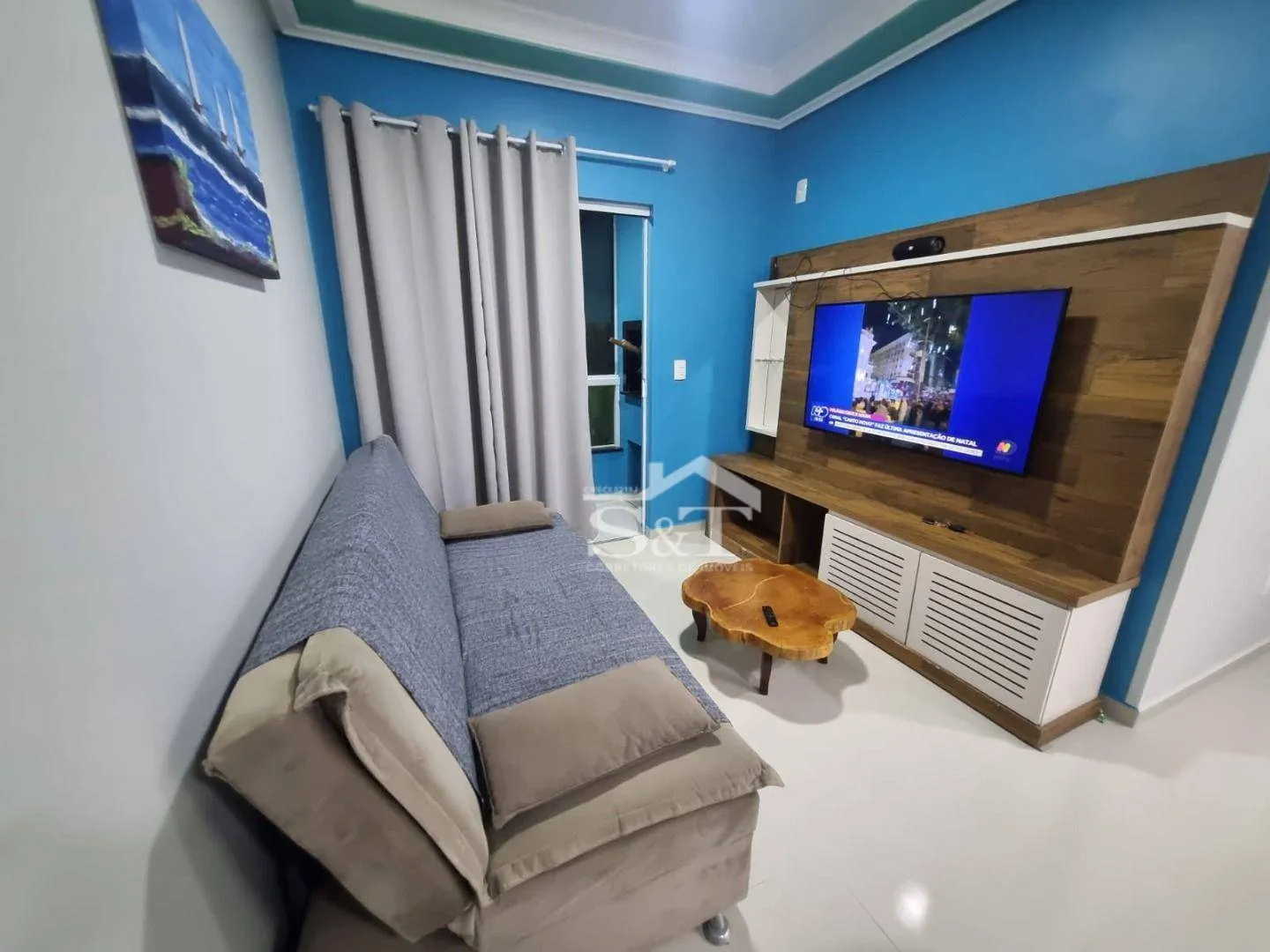 Vendo apartamento semi mobiliado de 2 dormitórios sendo 1 suíte e 1 vagade de garagem coberta. — foto 4