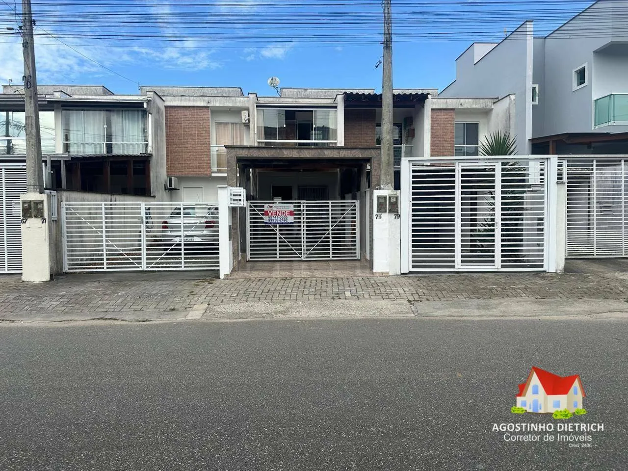 Sobrado Geminado C/02 Quartos C/Sacada + Pergolados + 02 Vagas No Bairro Aventureiro! — foto 4