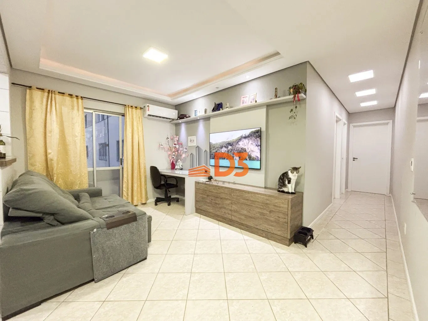 Apartamento com Suíte + Sacada e Churrasqueira | Semi-Mobiliado | Itoupava Norte - foto 1