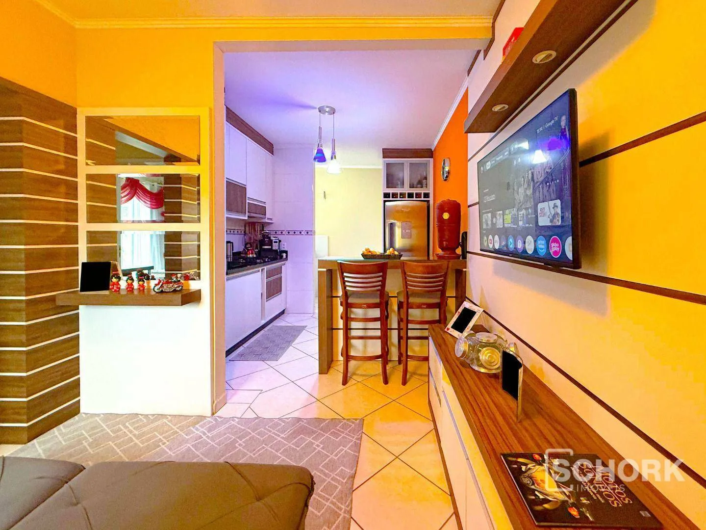 Apartamento com 2 dormitórios à venda, 61 m por R$ 375.000,00 - Fortaleza Alta - Blumenau/SC — foto 2