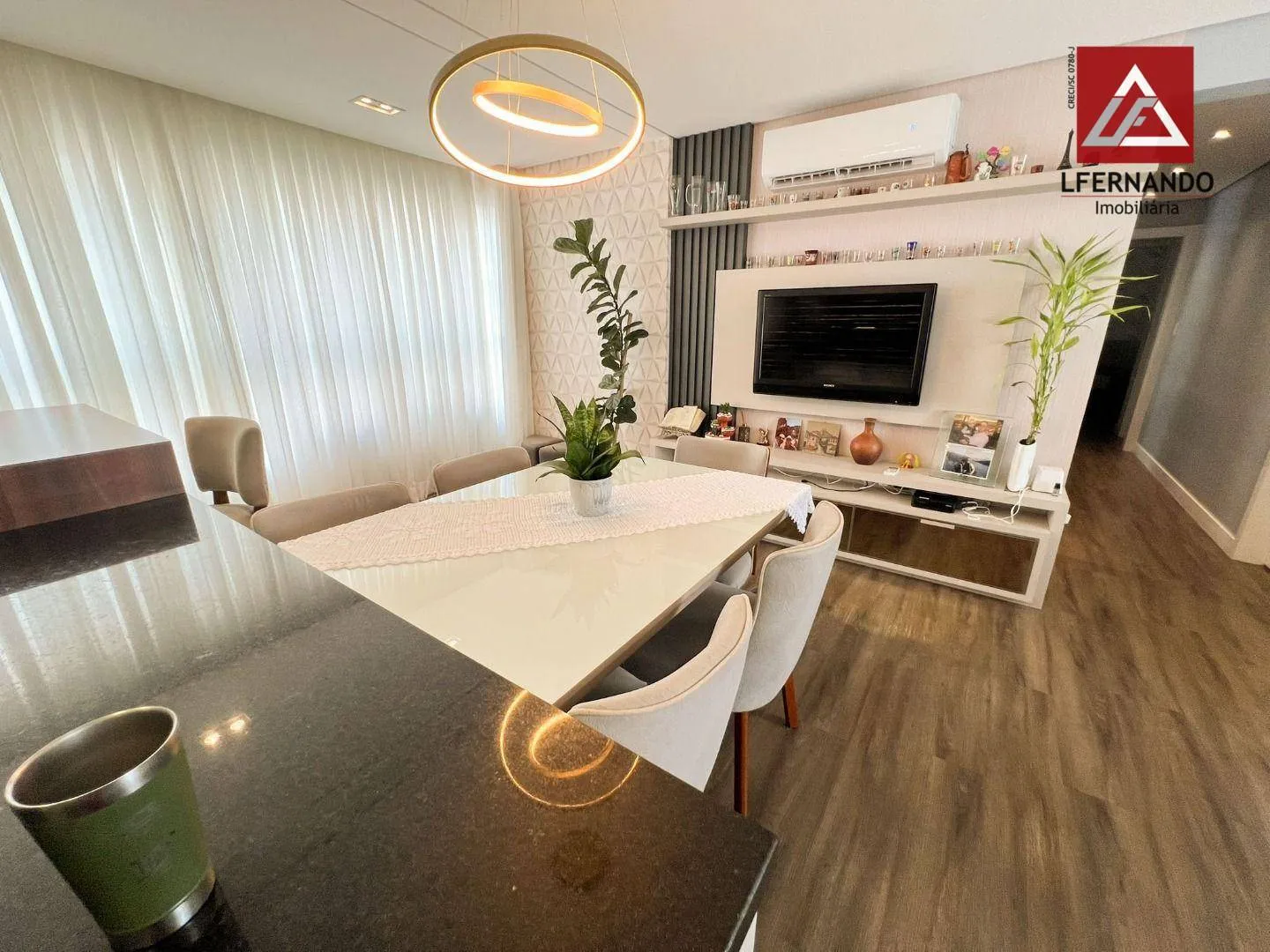 Apartamento mobiliado com 3 dormitórios, sendo 1 suíte à venda, 97 m por R$ 1.080.000 - Velha - Blumenau/SC — foto 4