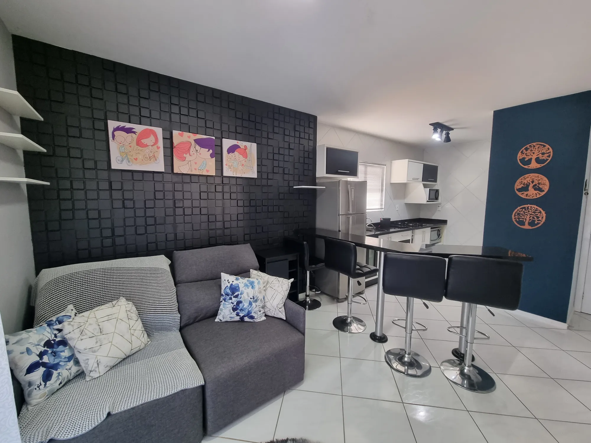 APARTAMENTO EXCLUSIVO MOBILIADO E EQUIPADO NO BELA VISTA GASPAR — foto 3