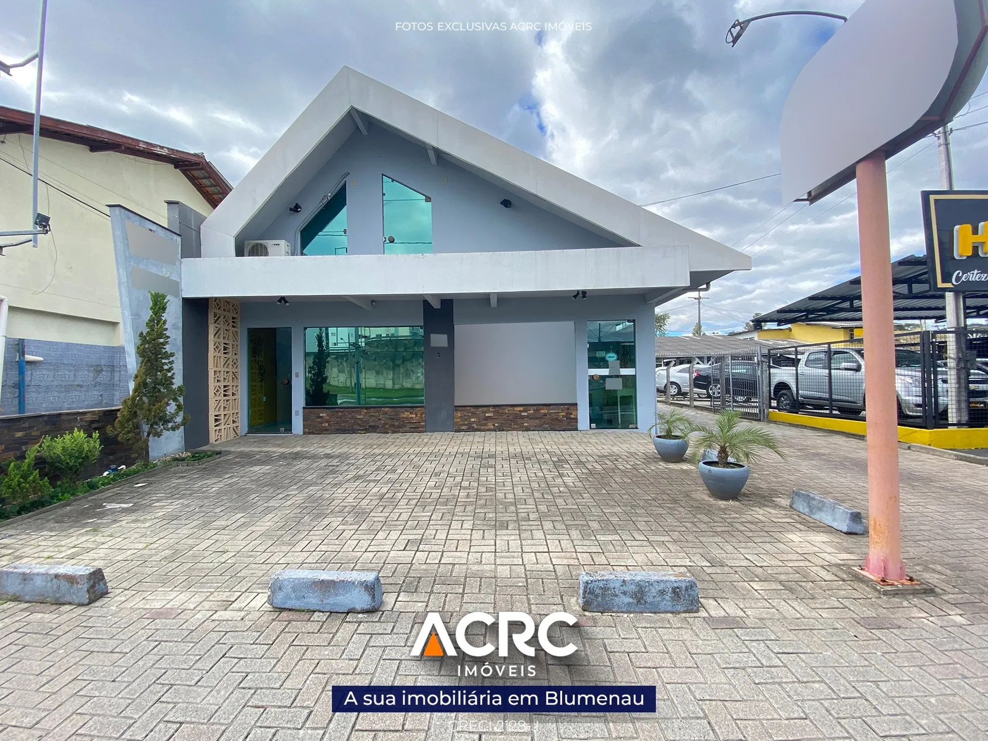 ACRC Imóveis - SA01401 - Sala Comercial para locação em Blumenau no bairro Fortaleza - foto 1