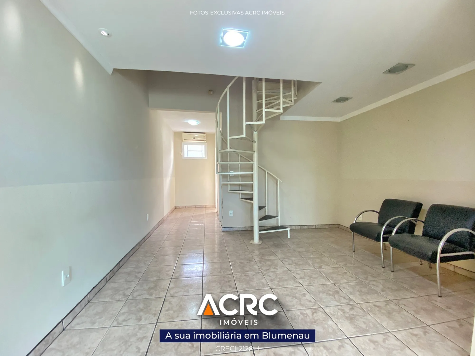 ACRC Imóveis - SA01401 - Sala Comercial para locação em Blumenau no bairro Fortaleza — foto 2
