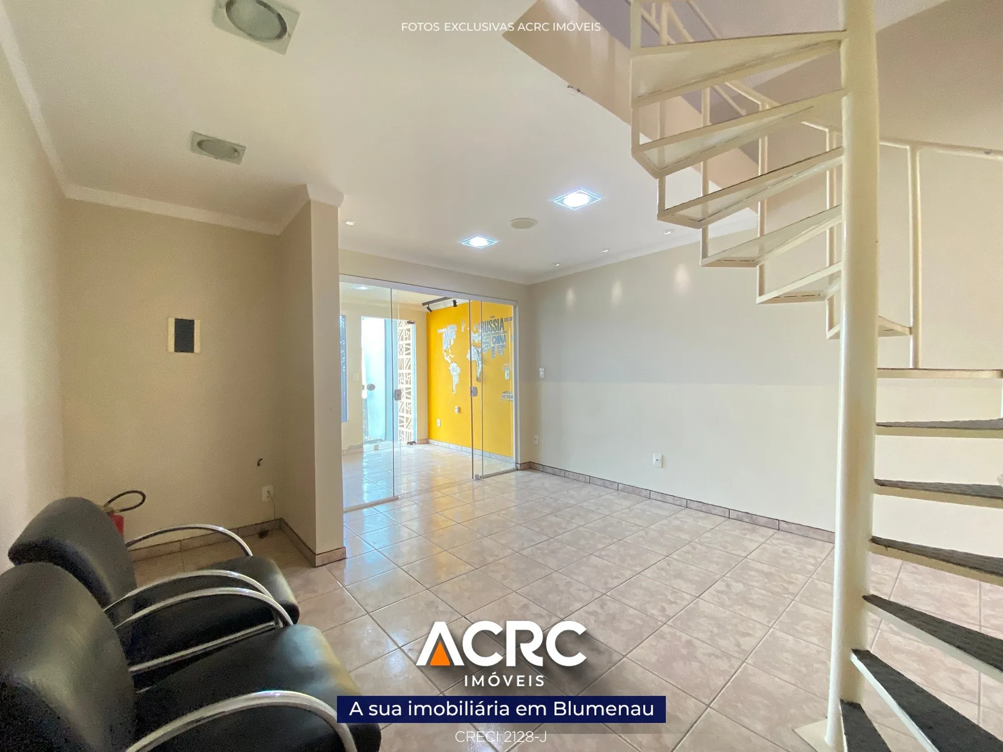 ACRC Imóveis - SA01401 - Sala Comercial para locação em Blumenau no bairro Fortaleza — foto 3
